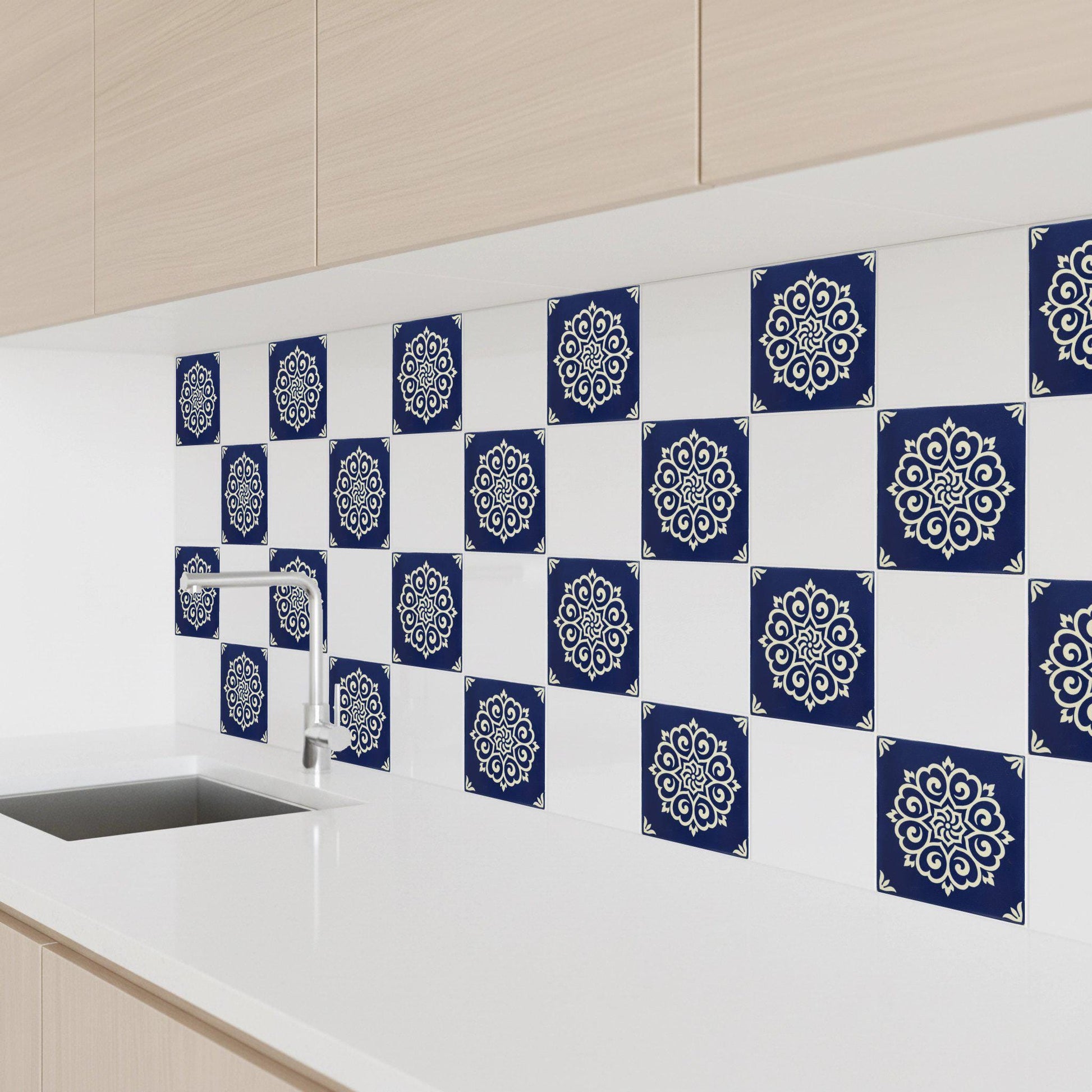 Seattle Classic · Ceramic Wall Tile — Garden-Inspired Pattern