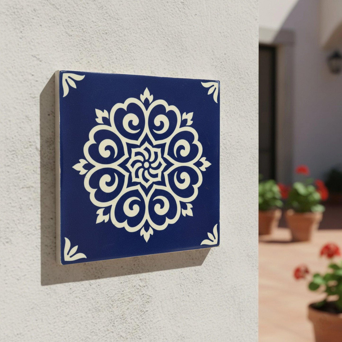 Seattle Classic · Ceramic Wall Tile — Garden-Inspired Pattern