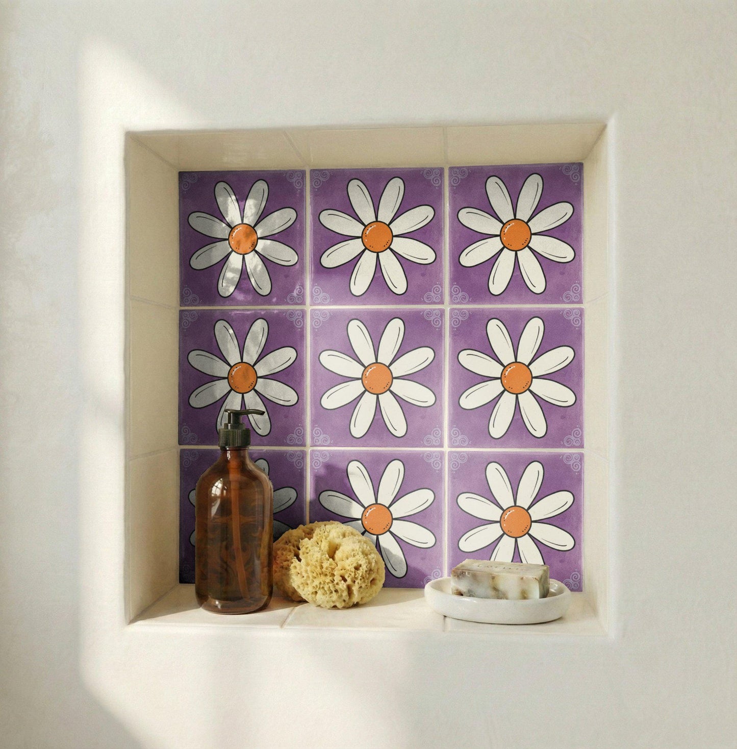 Azulejo Flower Power