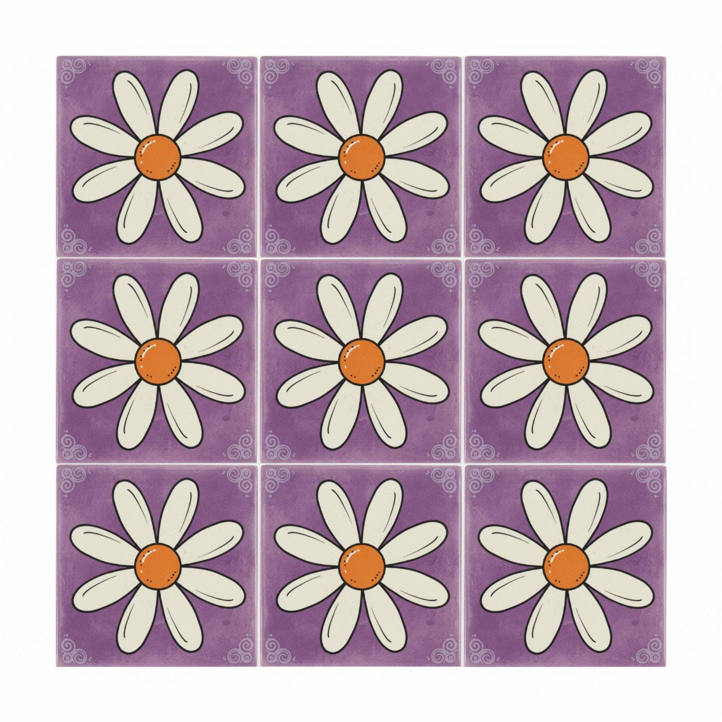 Azulejo Flower Power