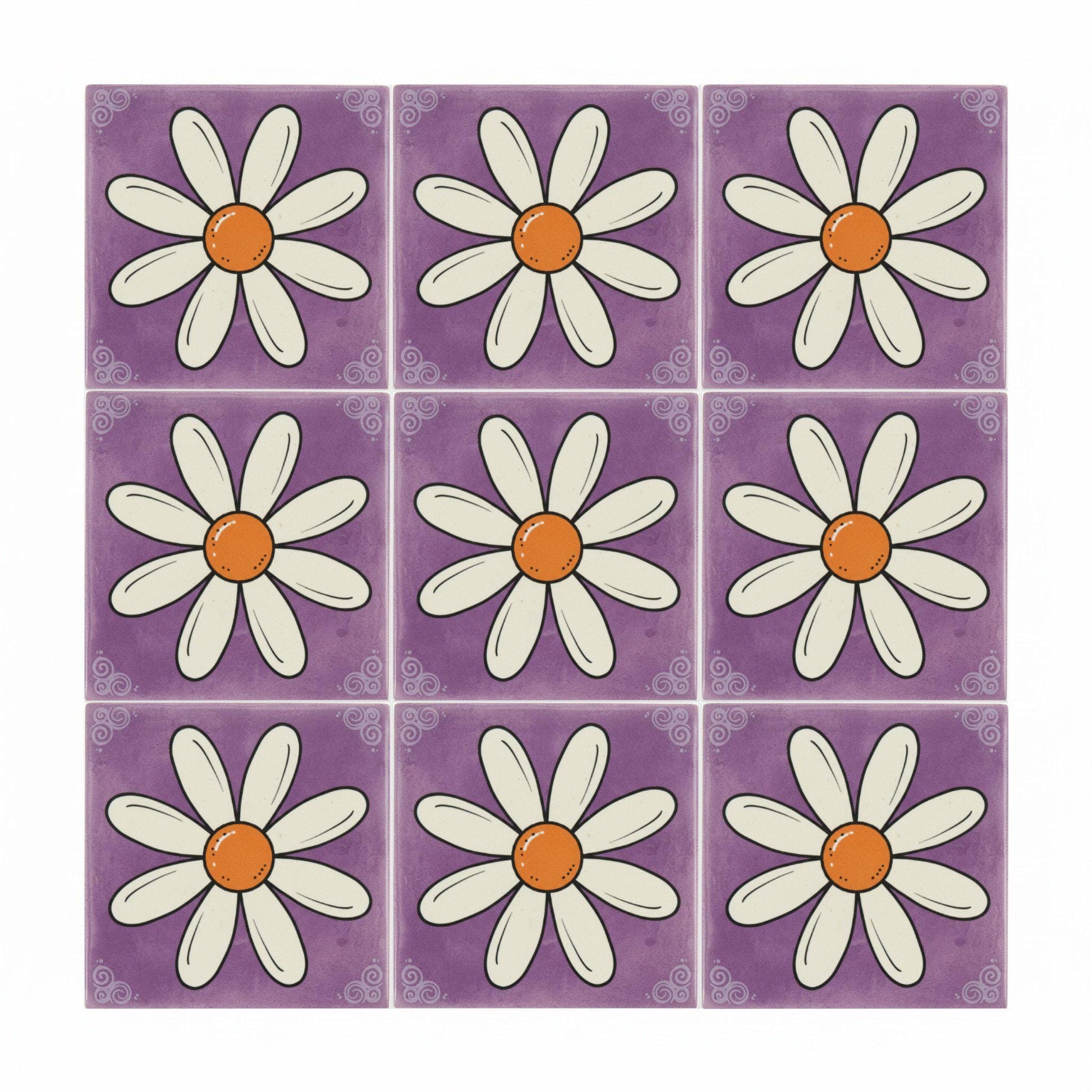 Azulejo Flower Power