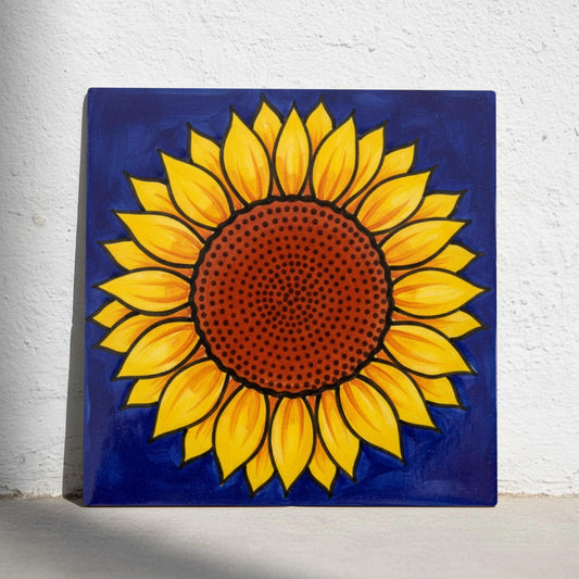 Azulejo Pop arte Sunflower
