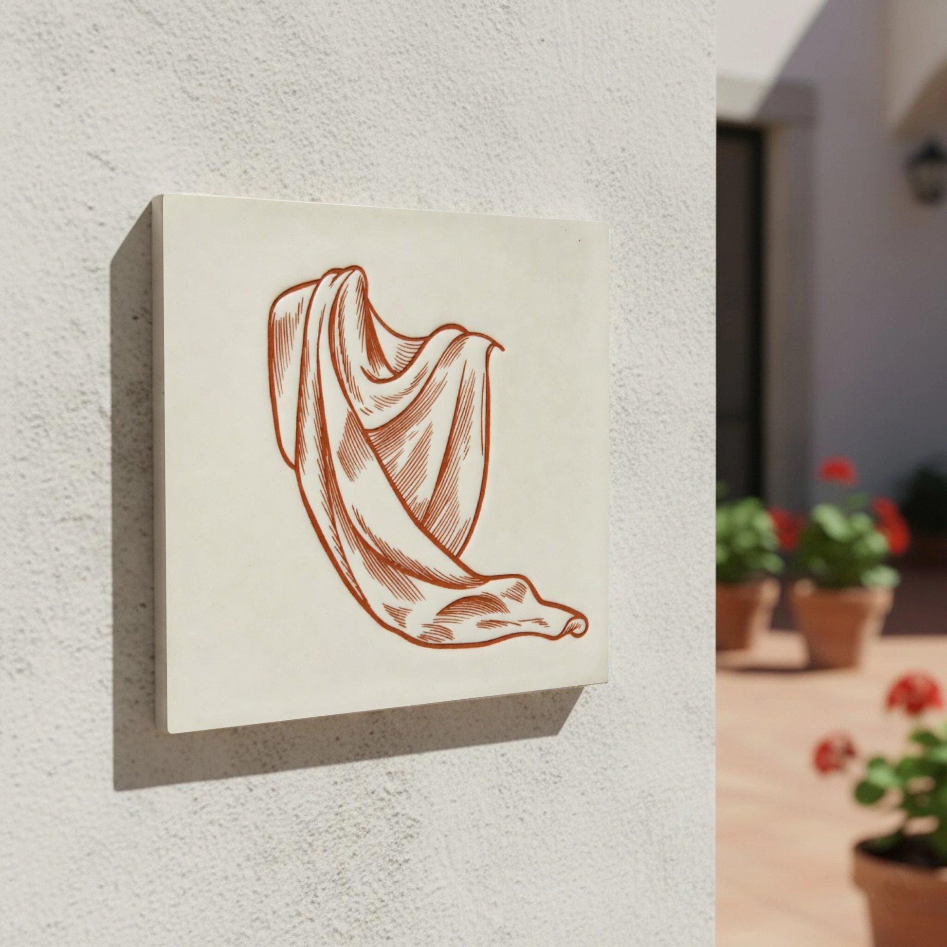 Ceramic Tile Drapery Classic — Classic Decorative Pattern