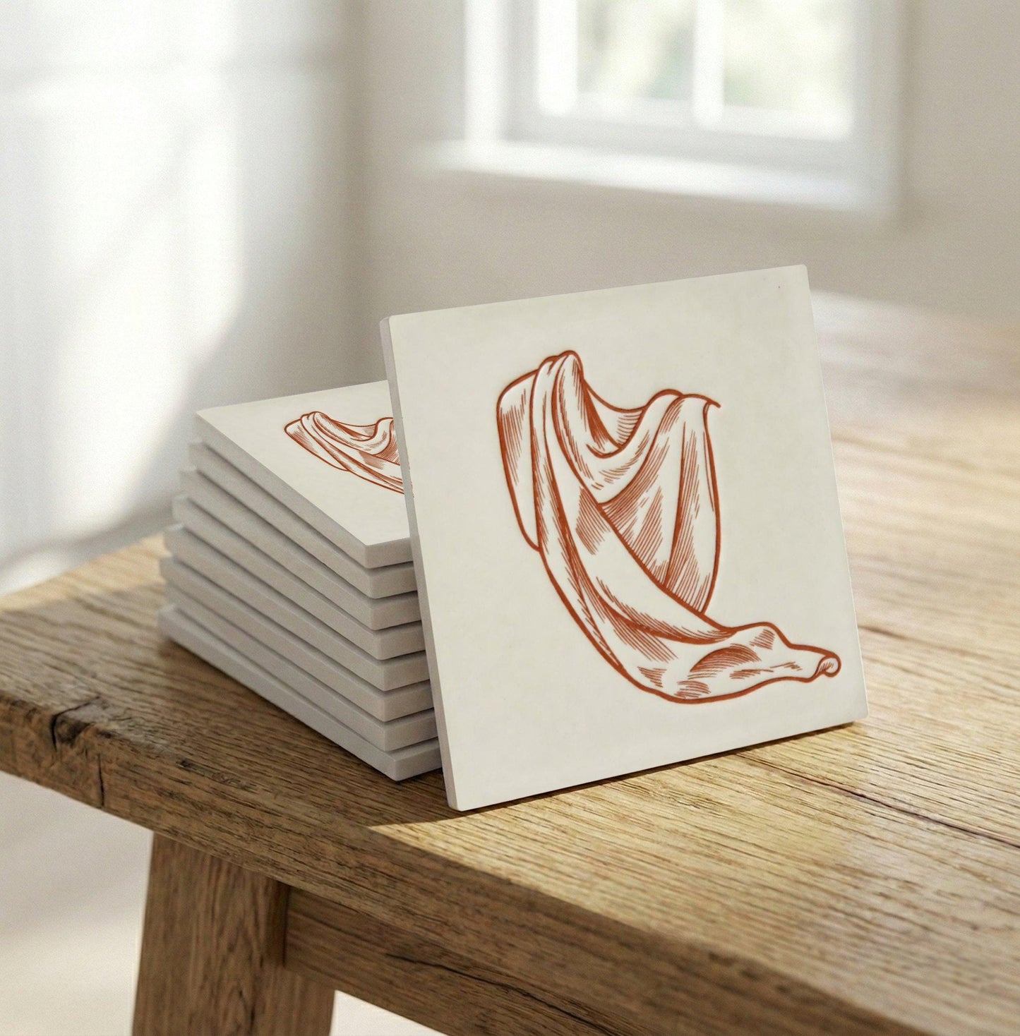 Ceramic Tile Drapery Classic — Classic Decorative Pattern