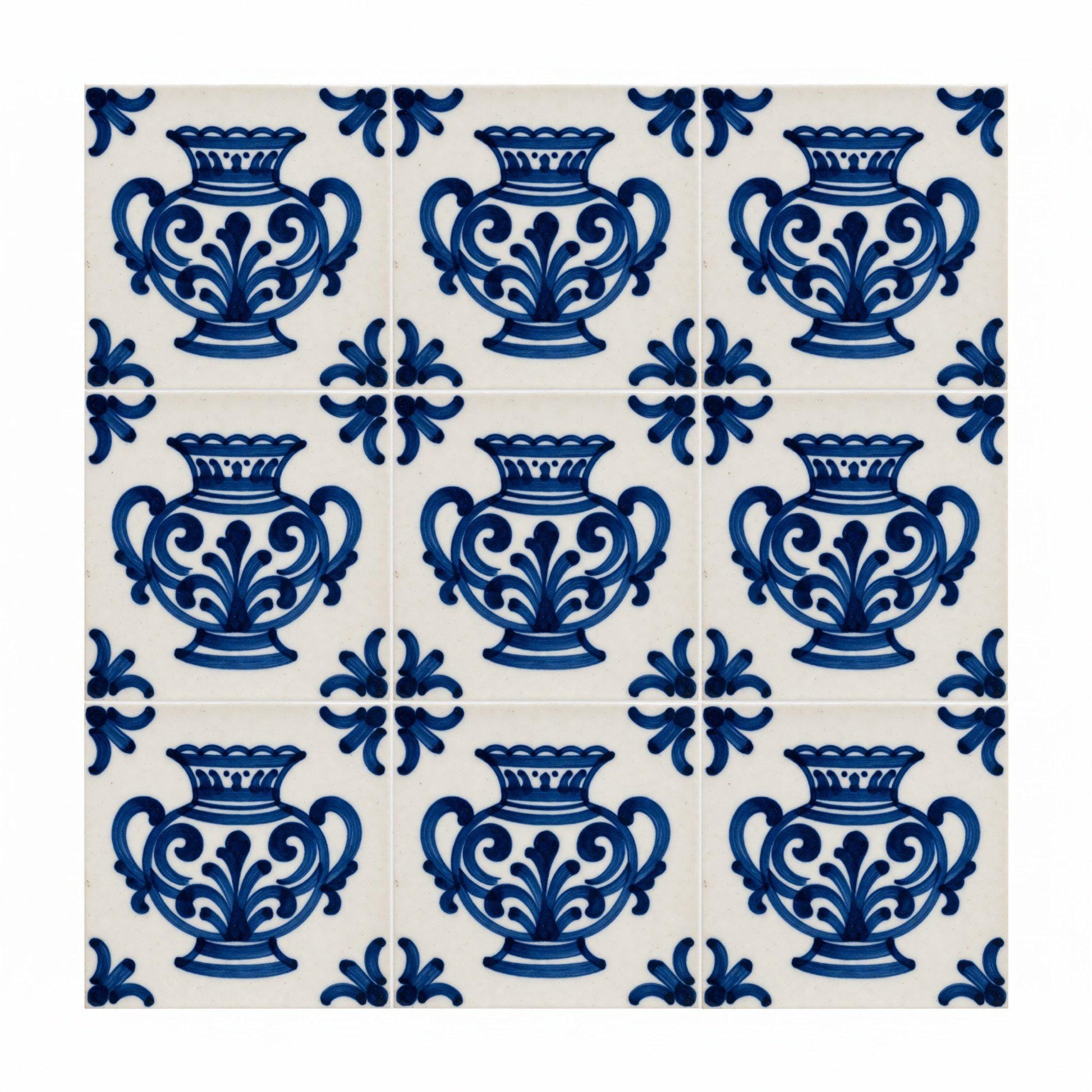 Azulejo Azul Amphora