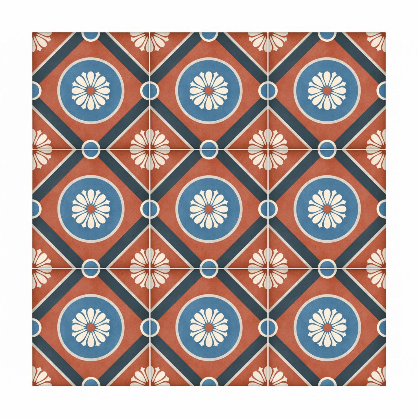 Naples Majolica — Travel-Inspired Wall Art Ceramic Tile