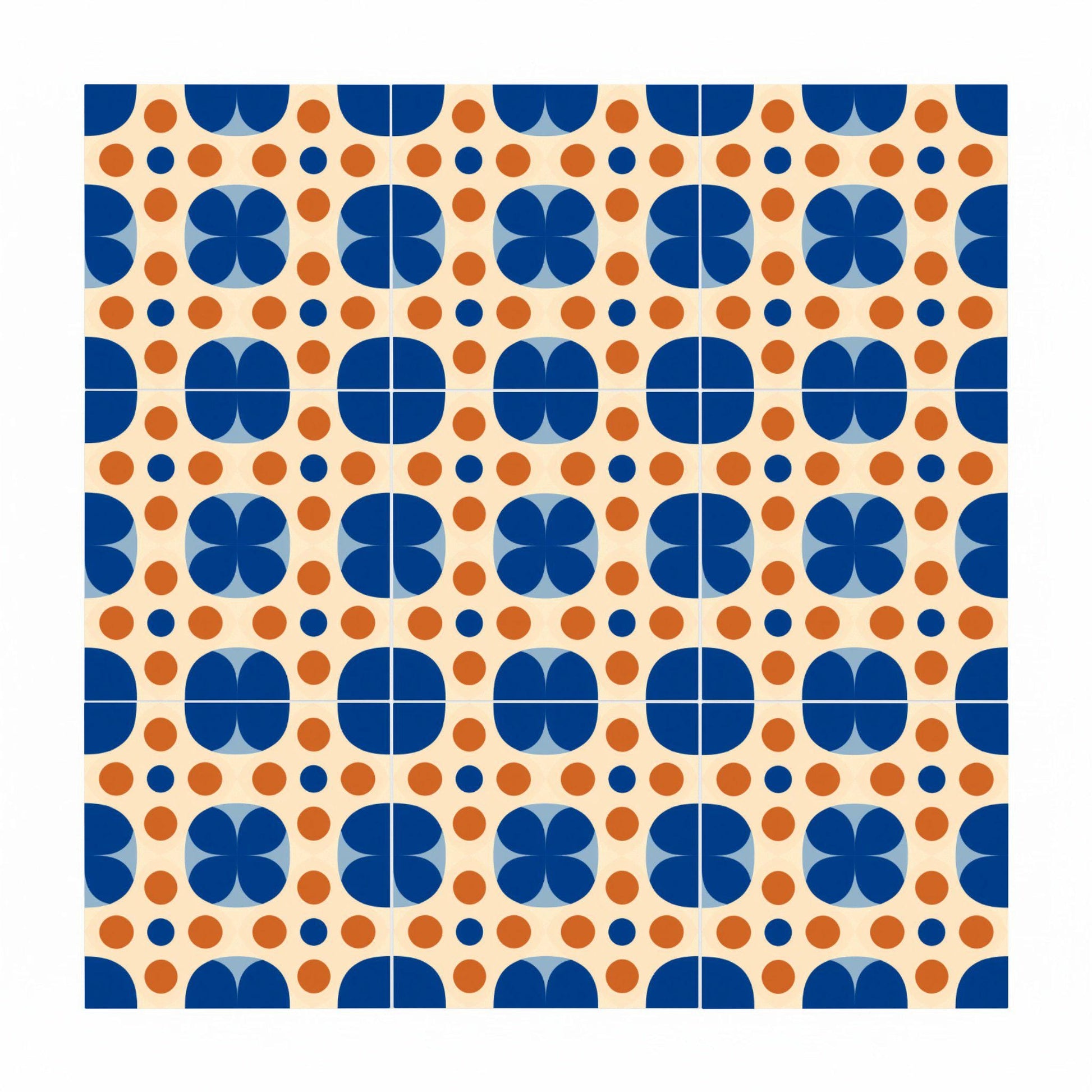 Chicago Modernist · Ceramic Wall Tile — Modern Geometric Design