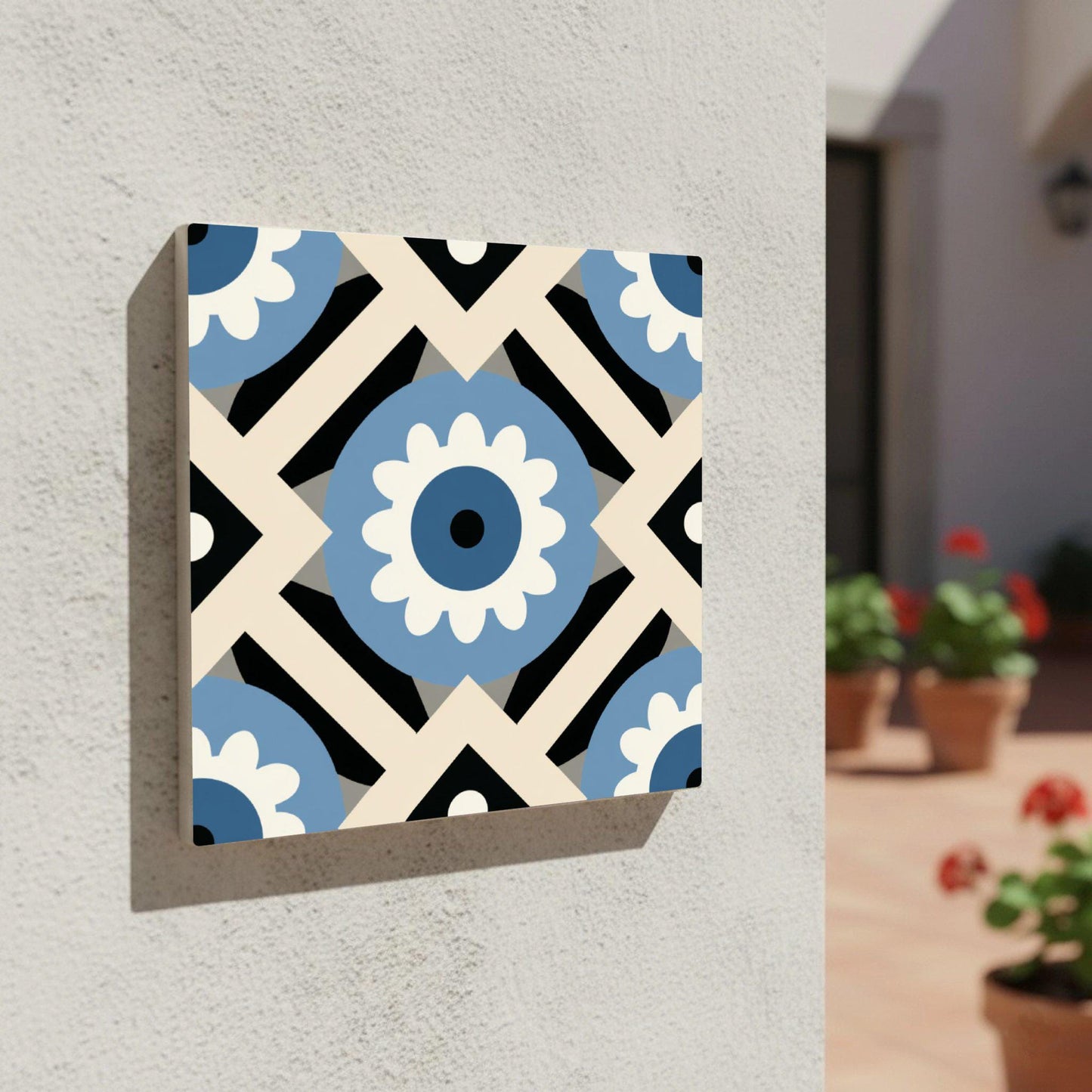 Azulejo-Fliese Dänisch Modern — Modernes geometrisches Design