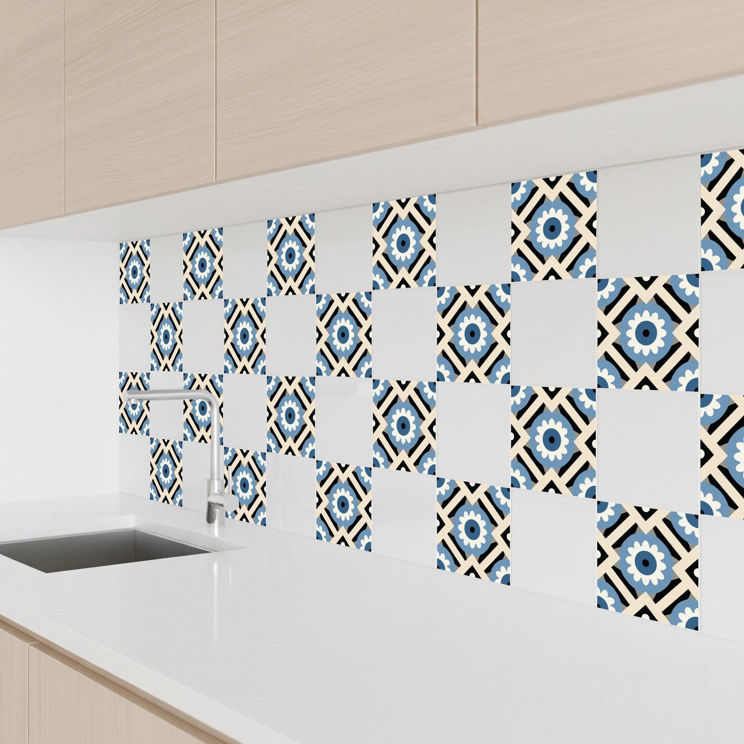 Azulejo-Fliese Dänisch Modern — Modernes geometrisches Design