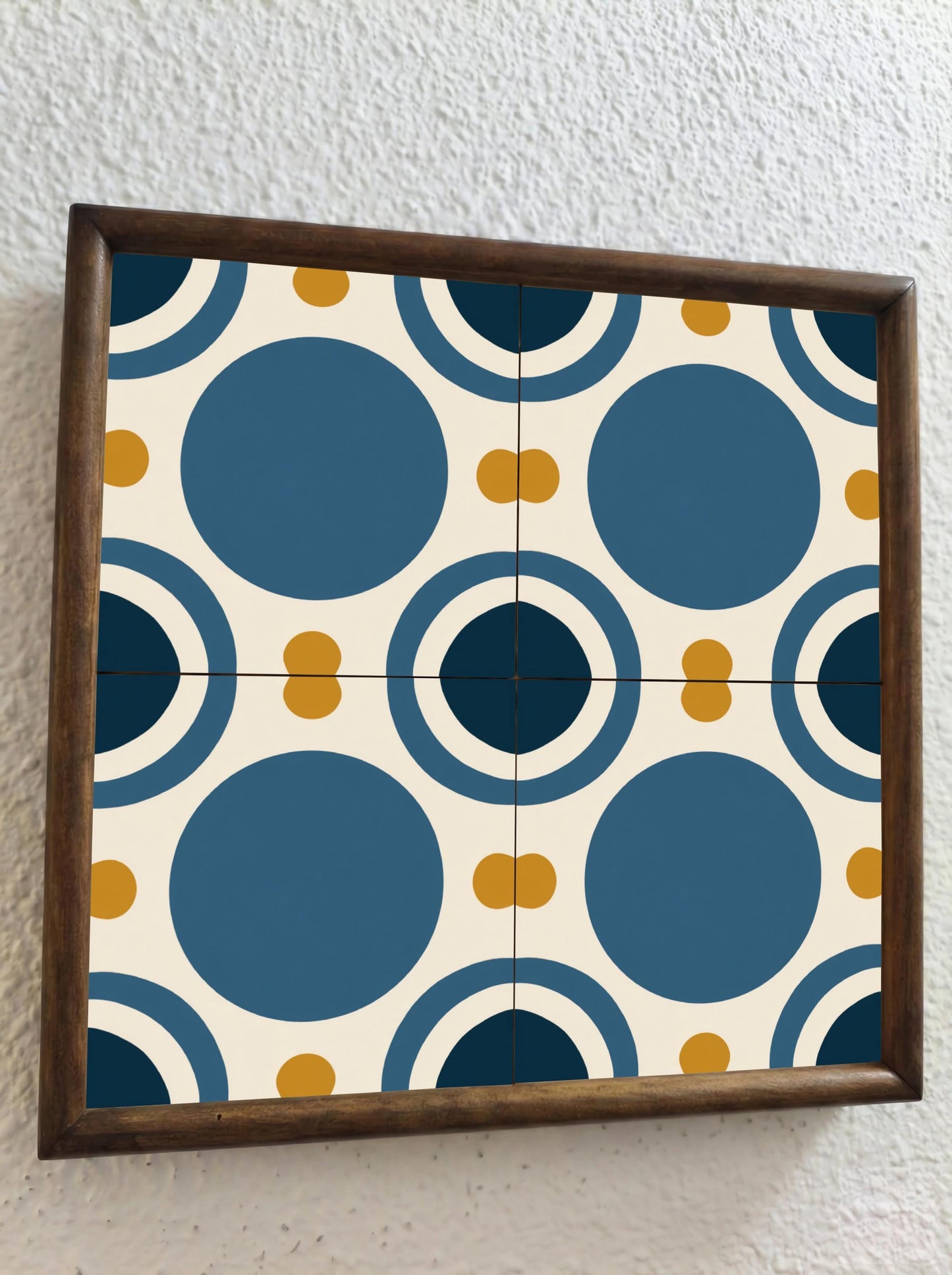 Solar Transit Observatory — Contemporary Geometric Décor Decorative Tile