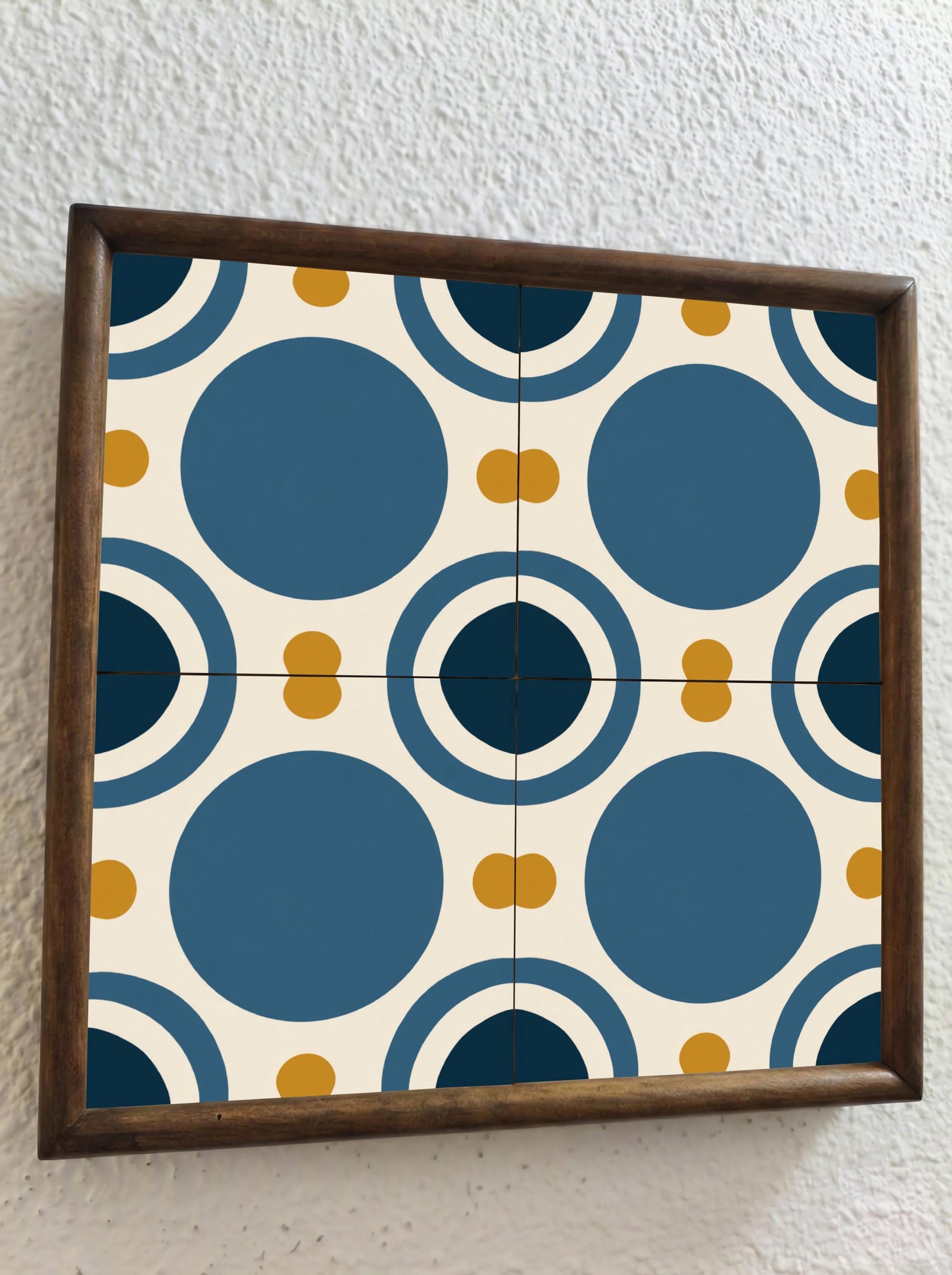 Solar Transit Observatory — Contemporary Geometric Décor Decorative Tile