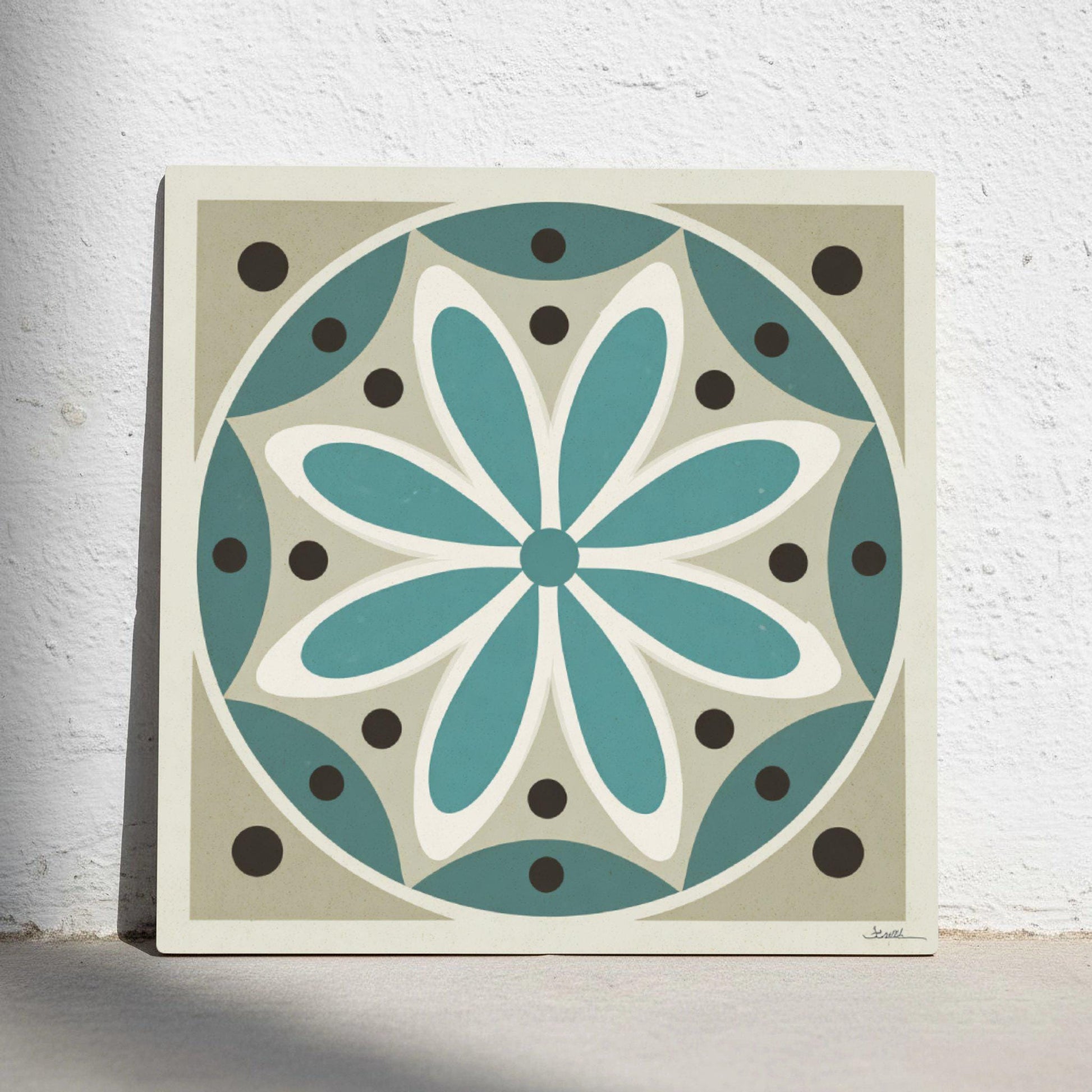 Azulejo Múnich Jugendstil
