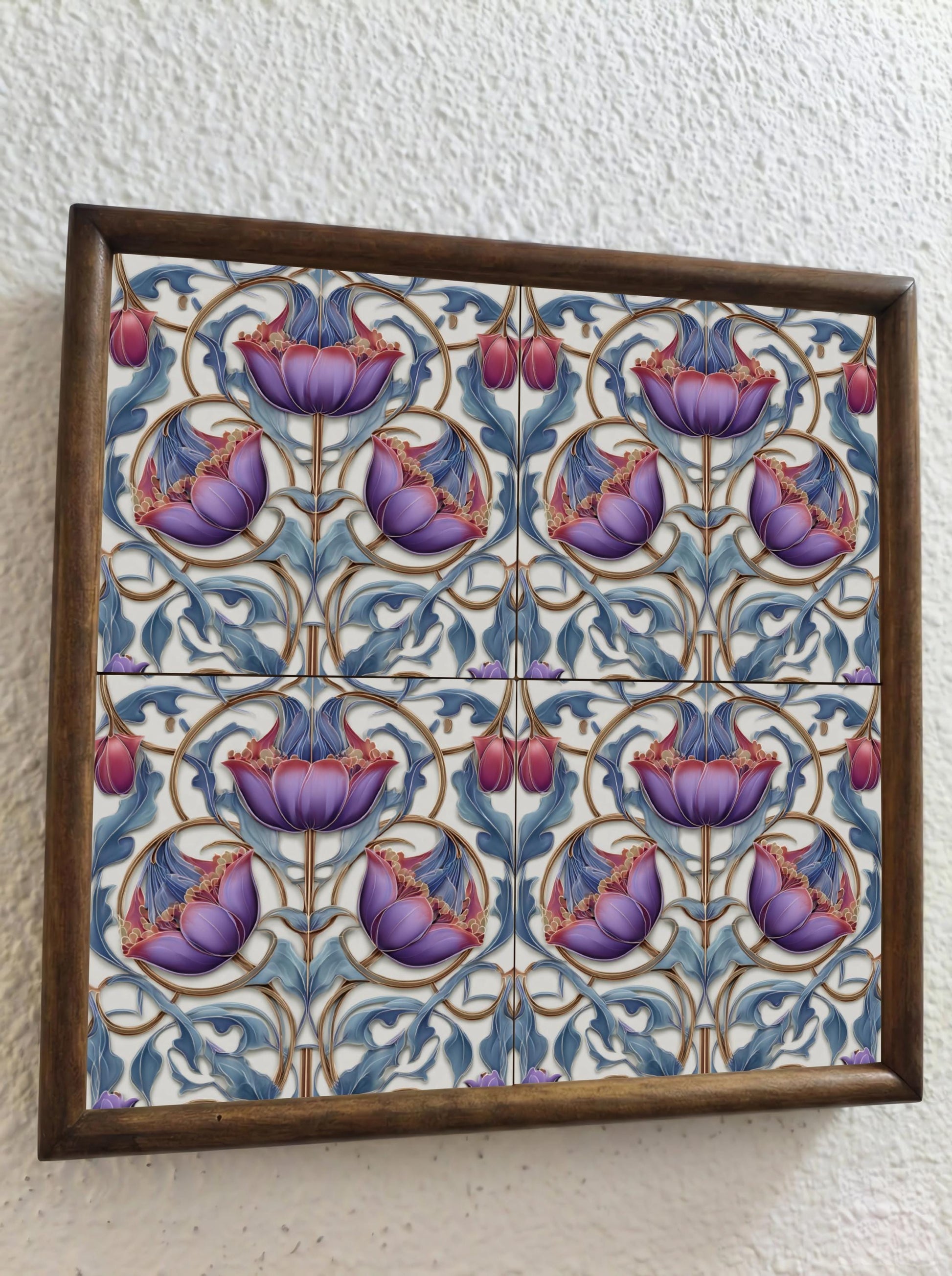 Azulejo Secession floral