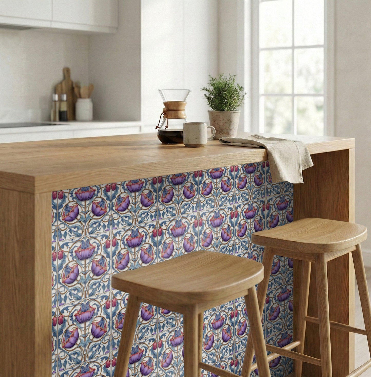 Azulejo Secession floral
