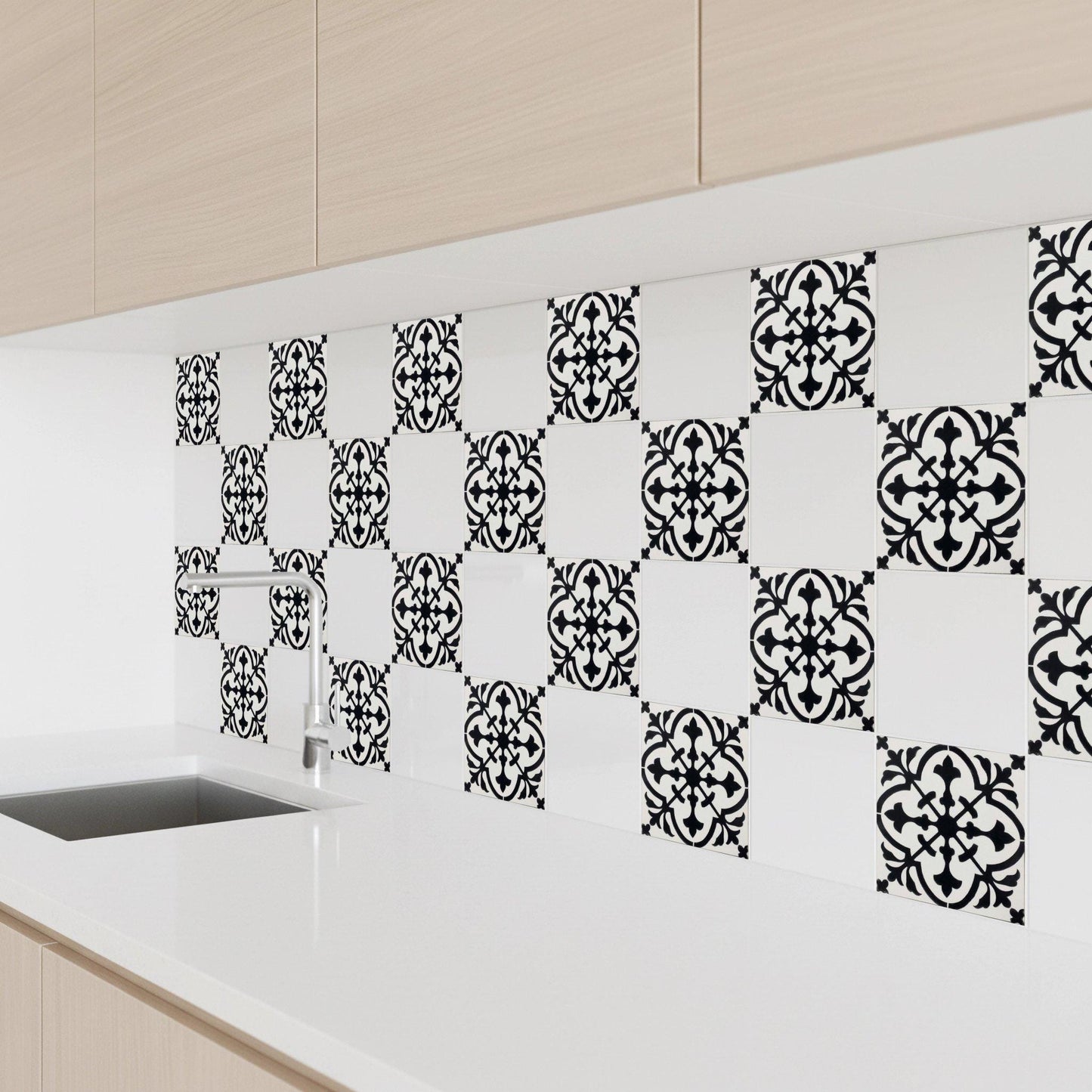 Gothic Revival — Precision-Line Geometry Decorative Tile