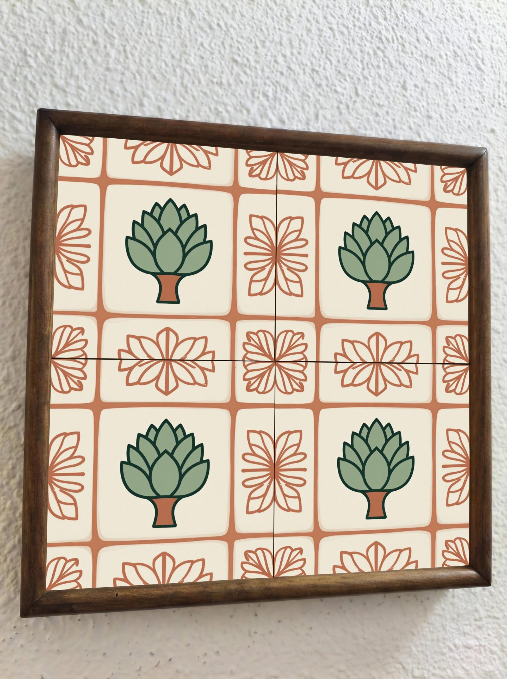 Azulejo Artichoke mediterráneo