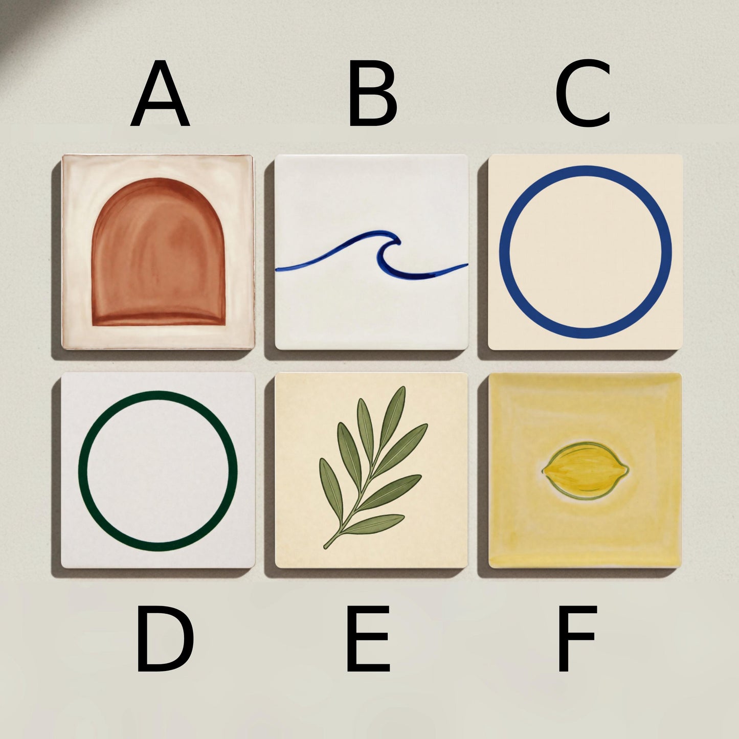 Posavasos Azulejos de Palma de Mallorca