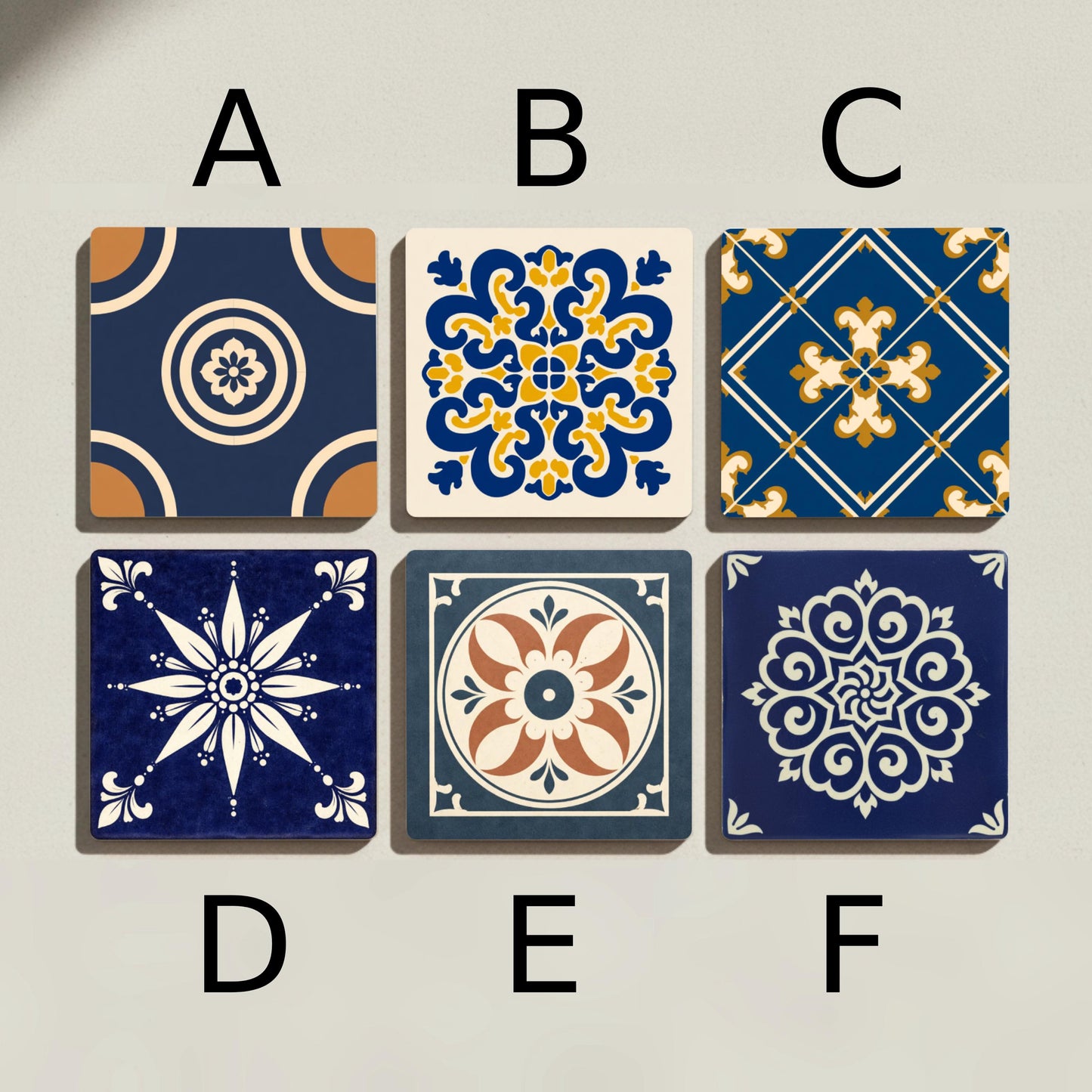 Posavasos Azulejos turcos de Ankara