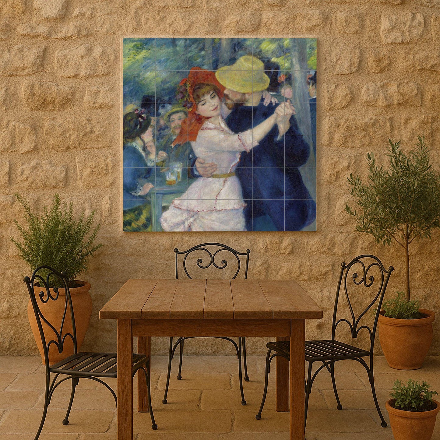 Danza en Bougival de Pierre-Auguste Renoir