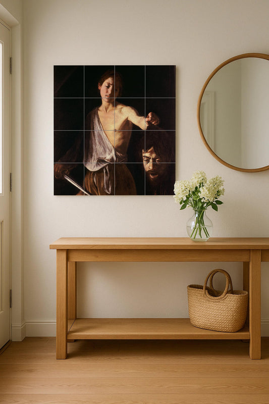 David con la cabeza de Goliat de Caravaggio