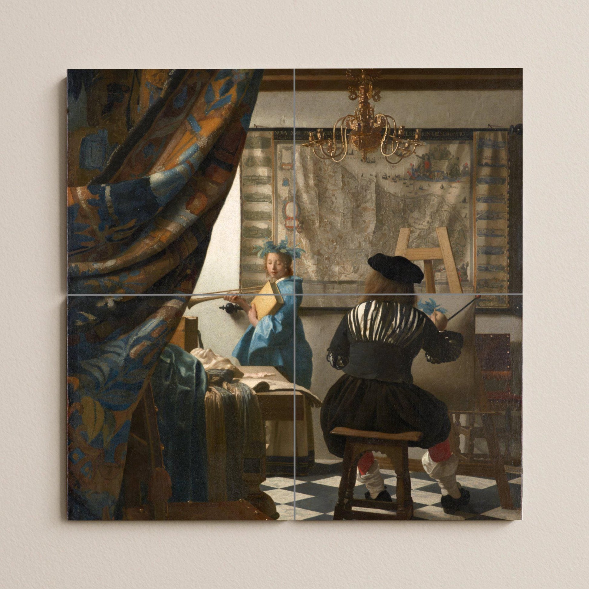 El arte de la pintura de Johannes Vermeer