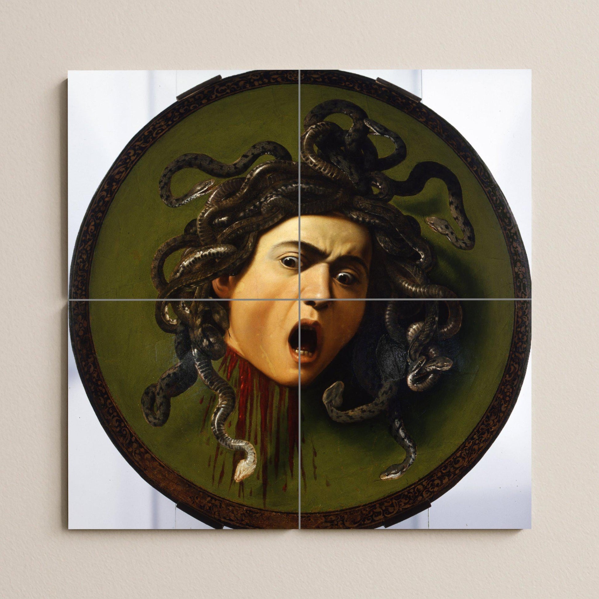 Fliesenbild Cerámica von Medusa — Ornamentales Wandpaneel