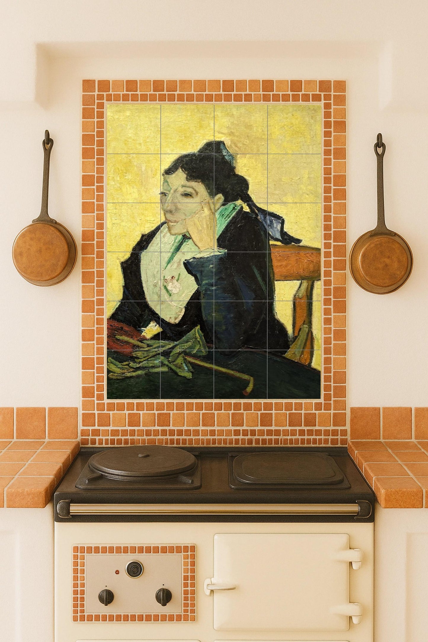 L’Arlésienne — Arte Popolare e Ornamentale, Arte da Parete in Ceramica