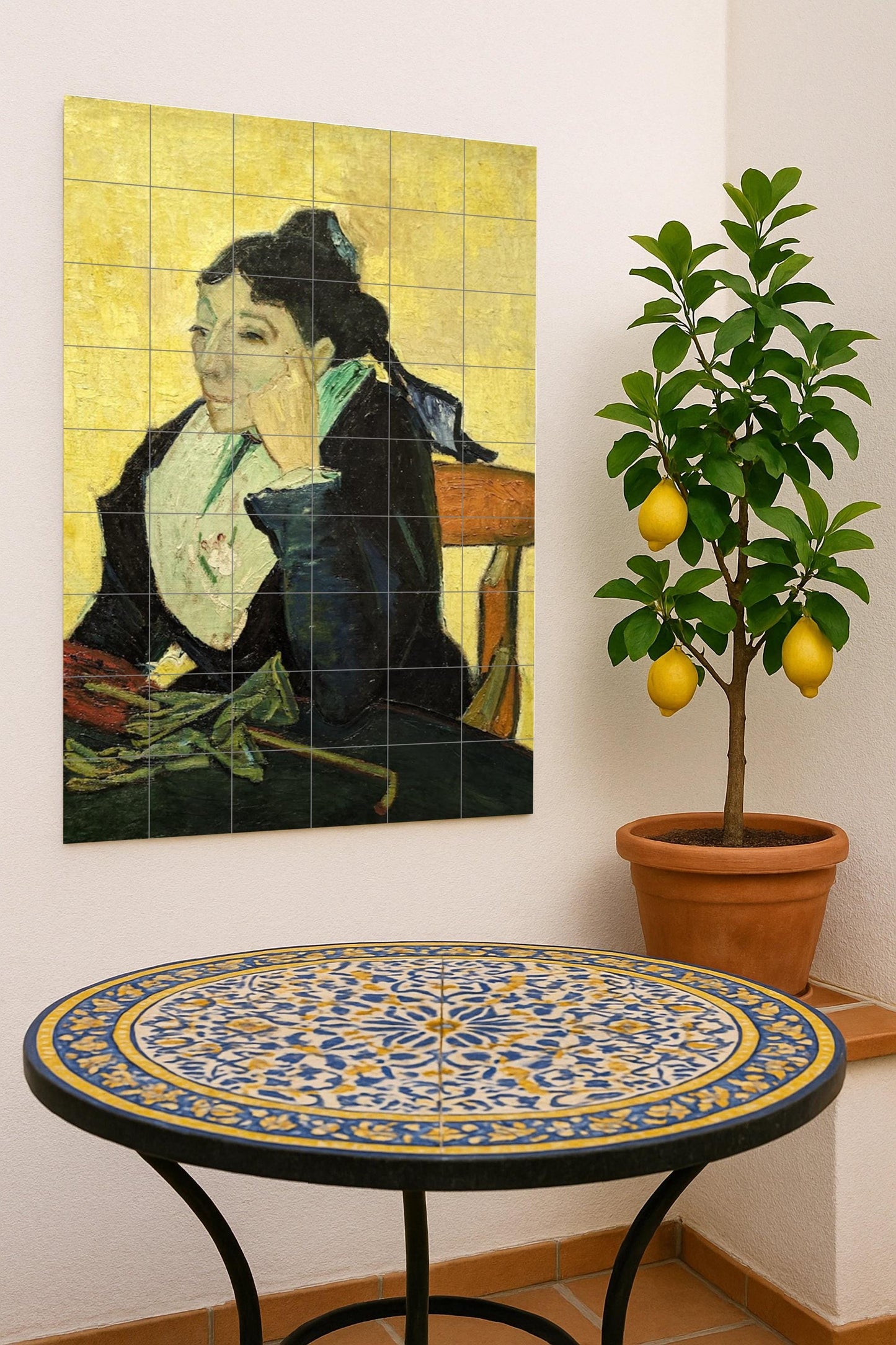 L’Arlésienne — Arte Popolare e Ornamentale, Arte da Parete in Ceramica