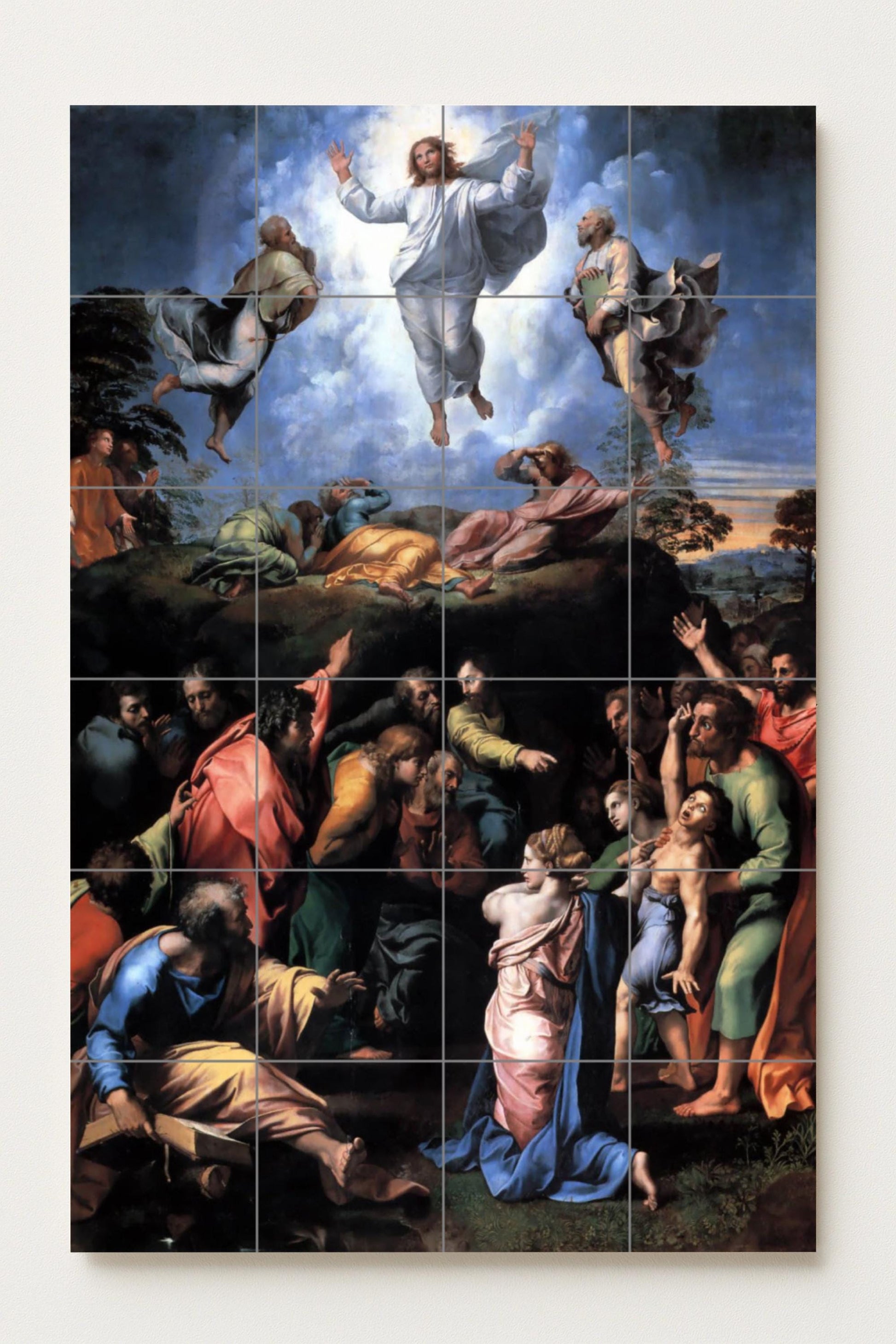 Transfiguración — Folk-Art Décor · Tile Wall Art