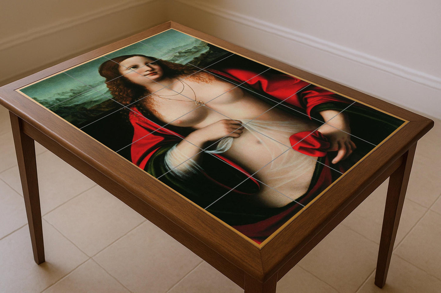 Mary Magdalena — Folk-Art Décor · Tile Wall Art