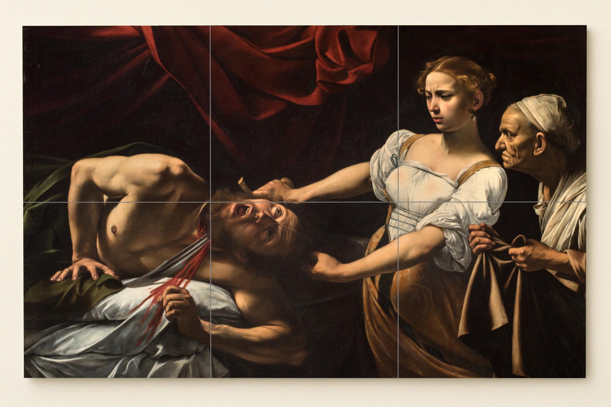 Caravaggio — Ornamental Wall Panel · Ceramic Tile Mural