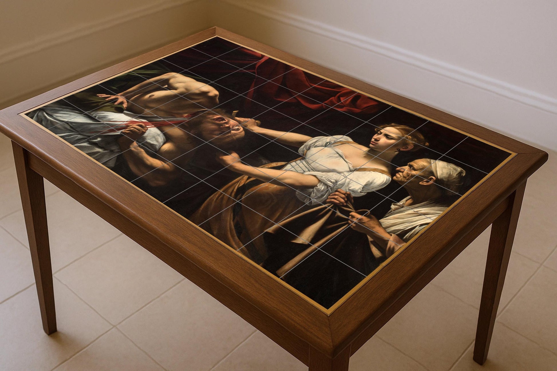 Caravaggio — Ornamental Wall Panel · Ceramic Tile Mural