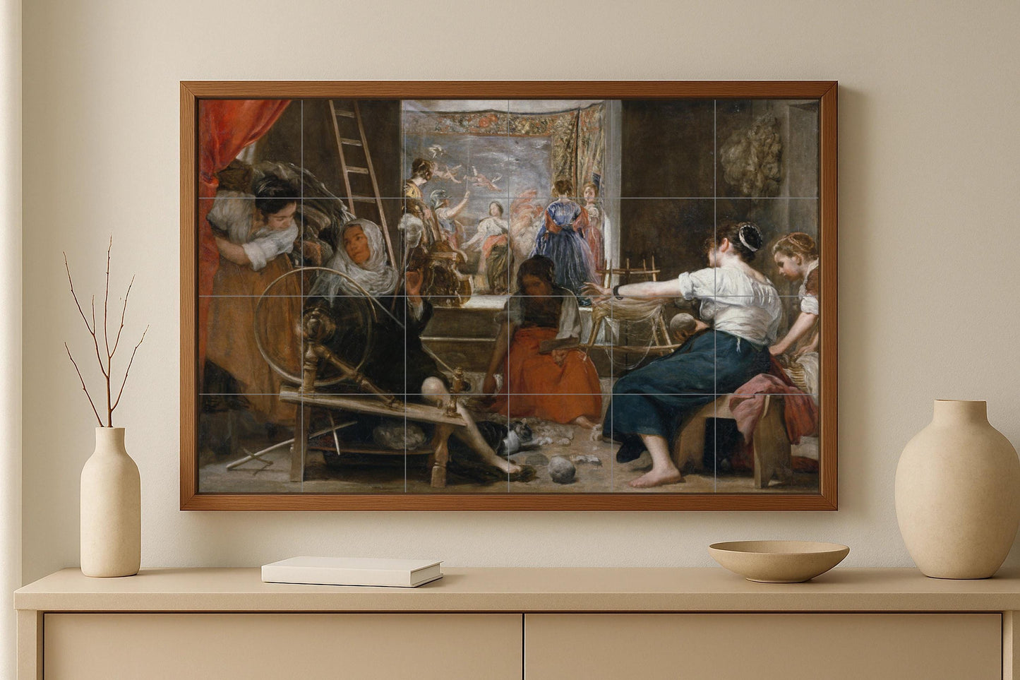 Hilanderas Velázquez — Folk-Art Décor · Tile Wall Art