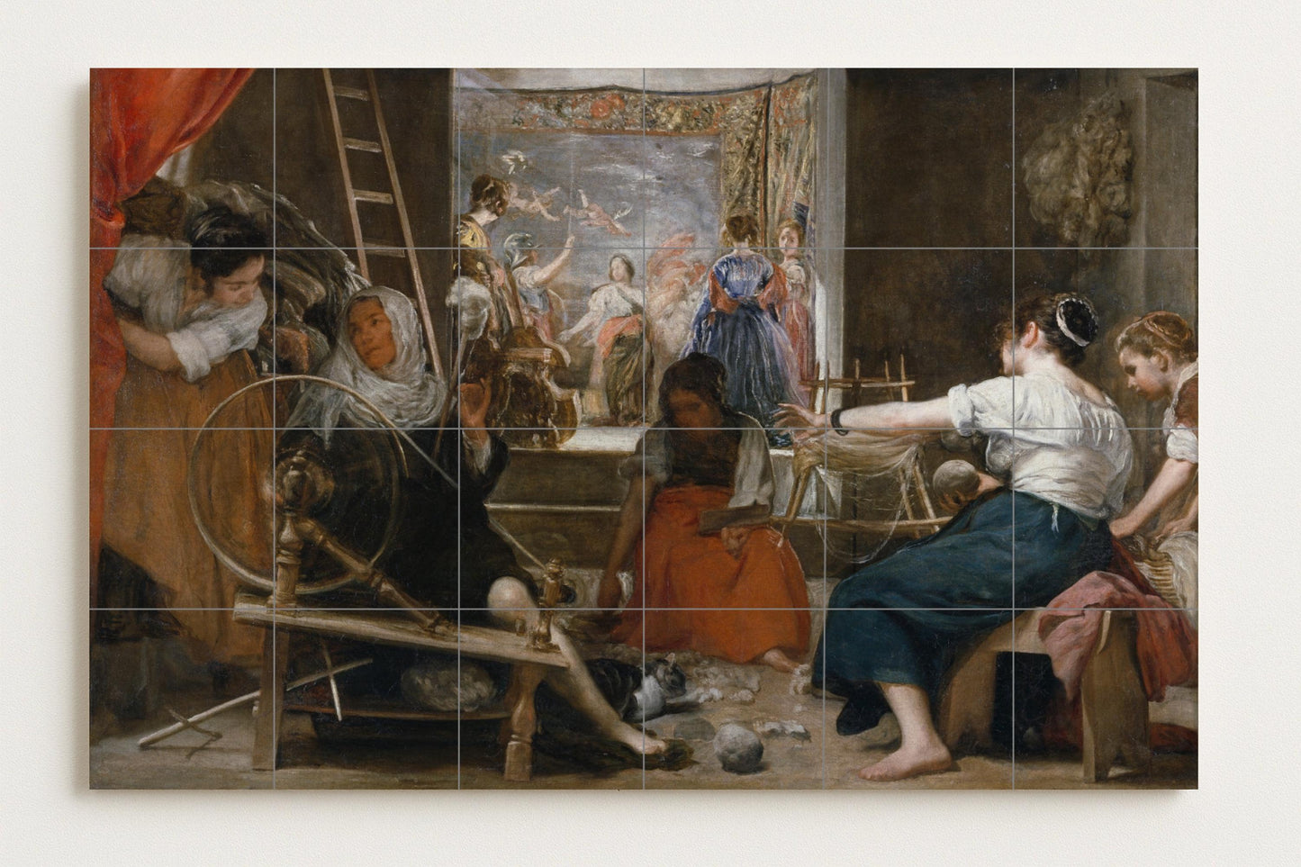 Hilanderas Velázquez — Folk-Art Décor · Tile Wall Art