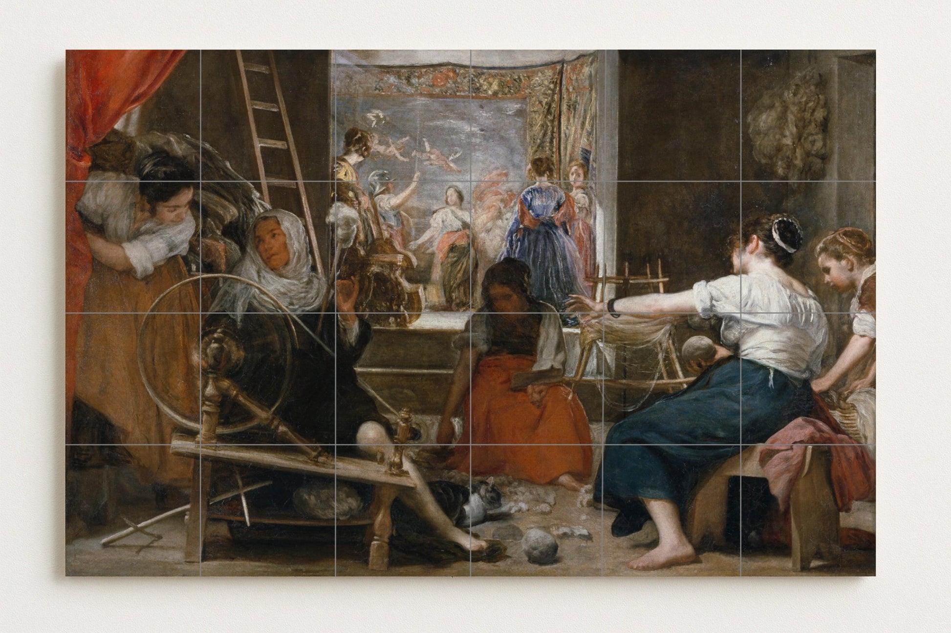 Hilanderas Velázquez — Folk-Art Décor · Tile Wall Art