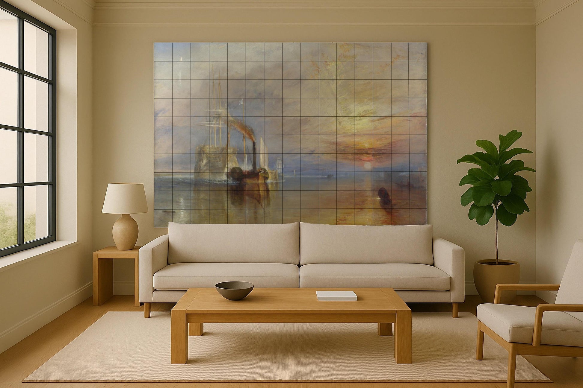 Fliesenbild "der Temerario — Volkskunst & Ornament