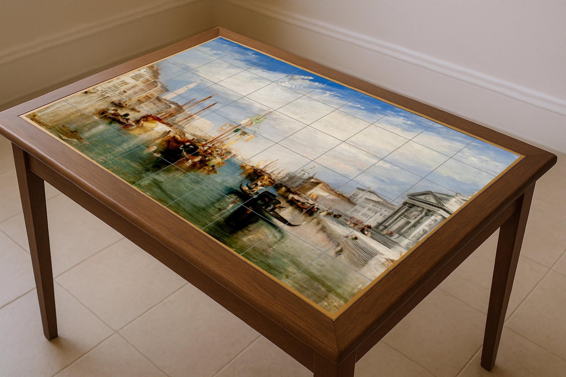 Venecia desde Madonna della Salute — Décor d'Art Populaire, Art Mural en Céramique