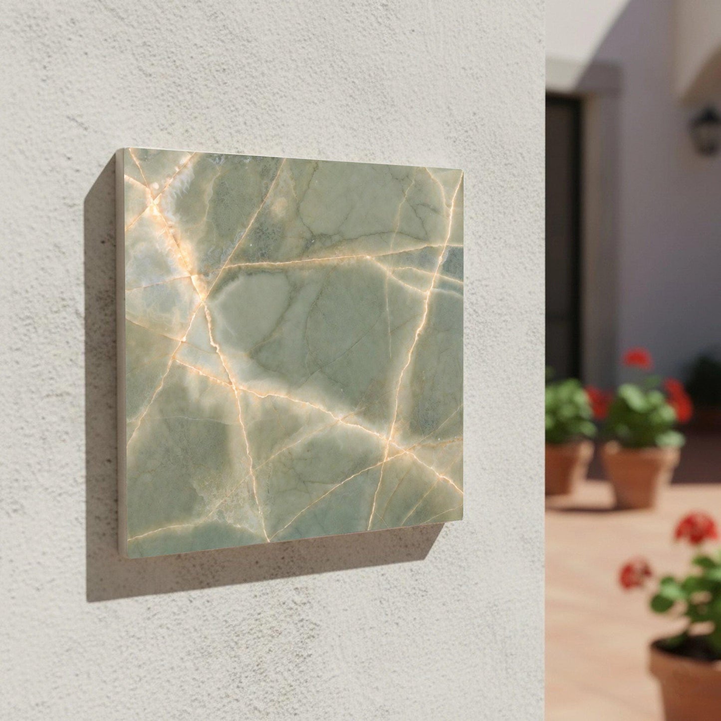 Green Onyx Effect — Ornamental Ceramic Décor Ceramic Tile