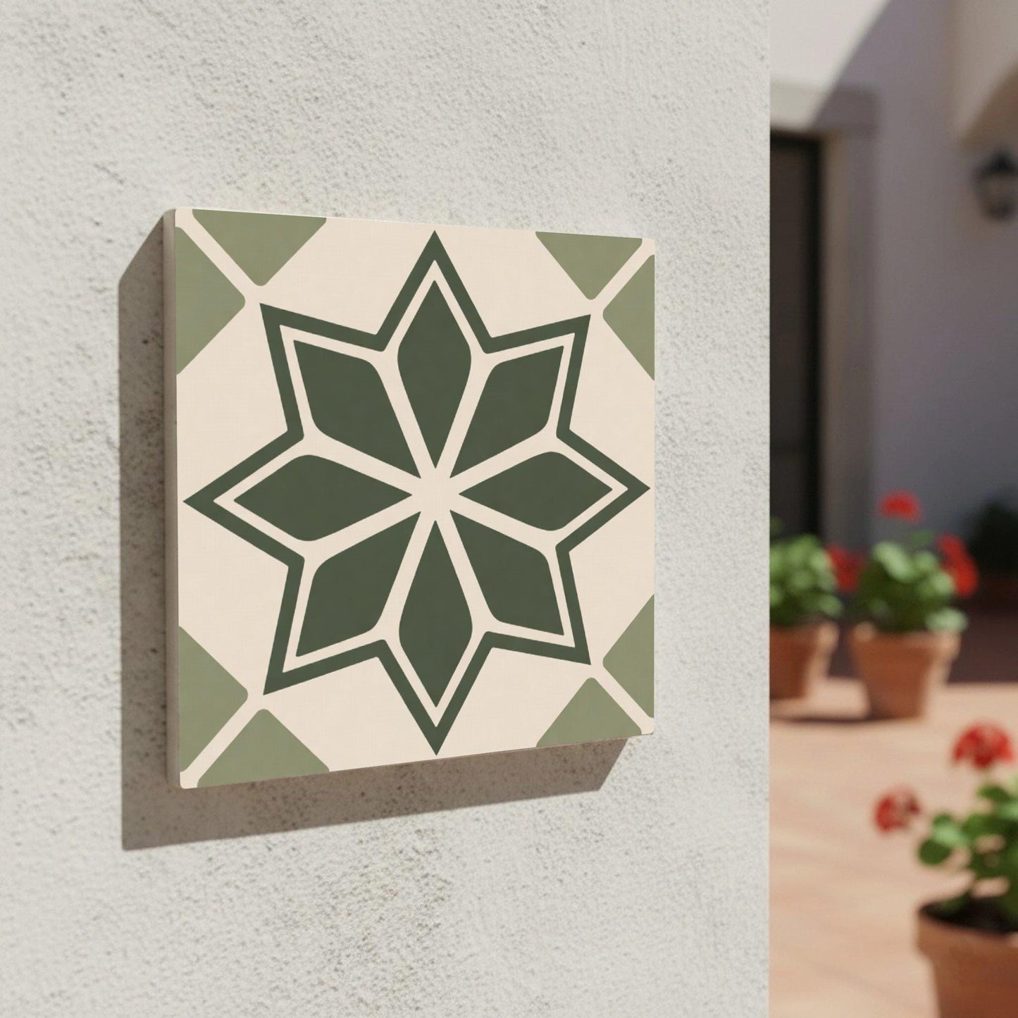 Azulejo Fez Zellige estrella