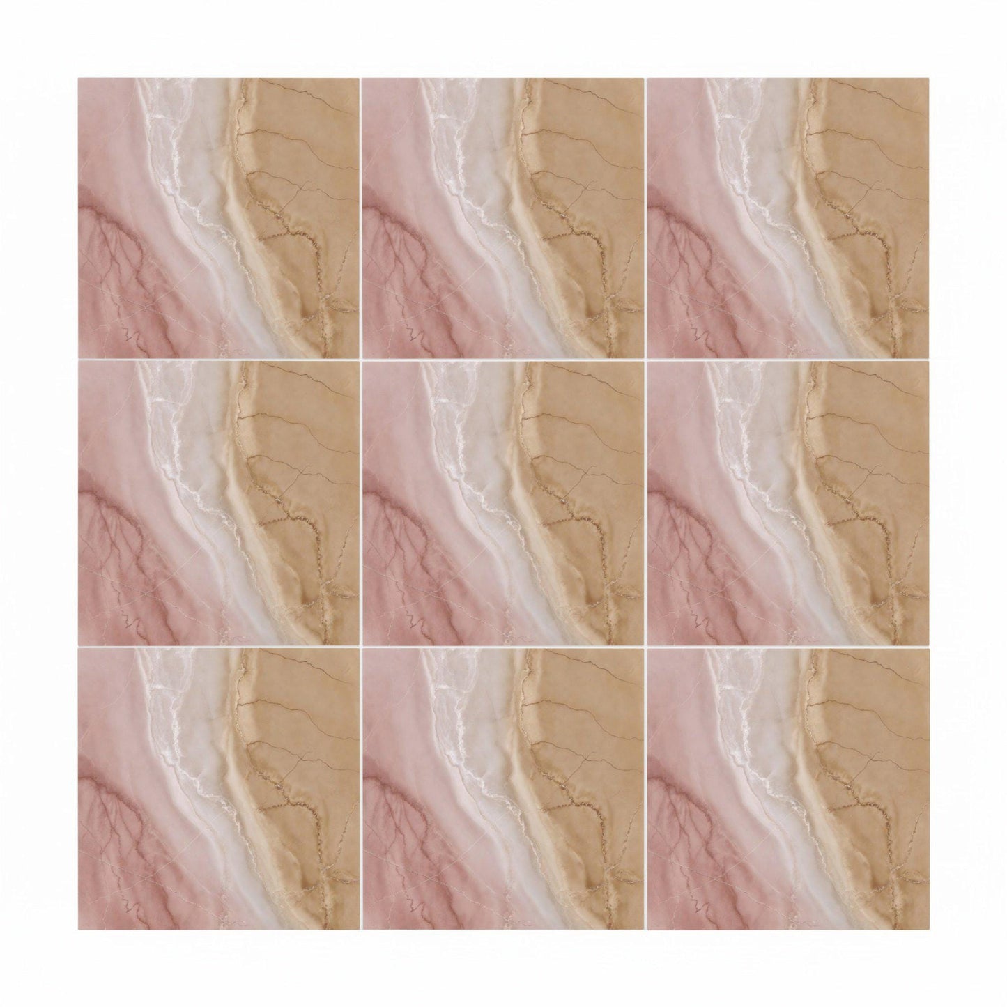 Blush Marble Effect — Timeless Decorative Design Ceramic Tile