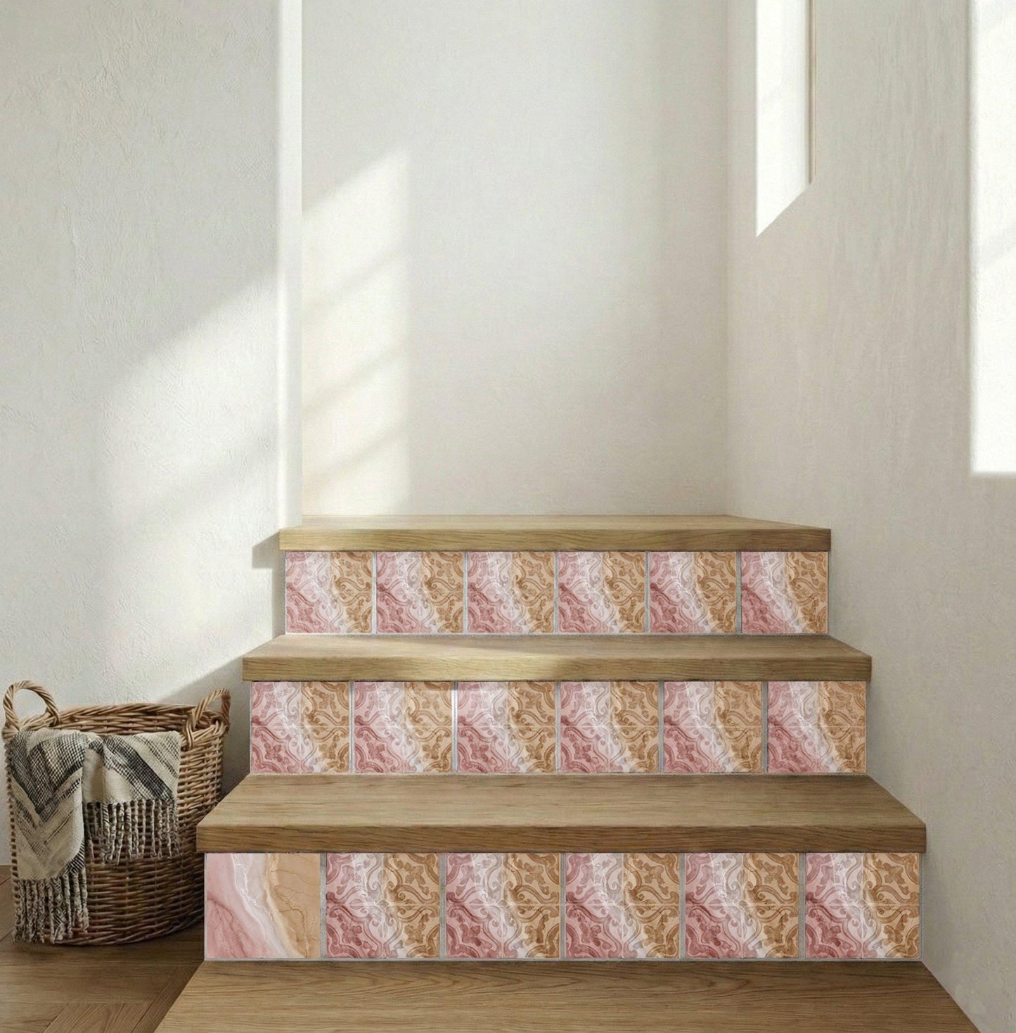 Blush Marble Effect — Timeless Decorative Design Ceramic Tile