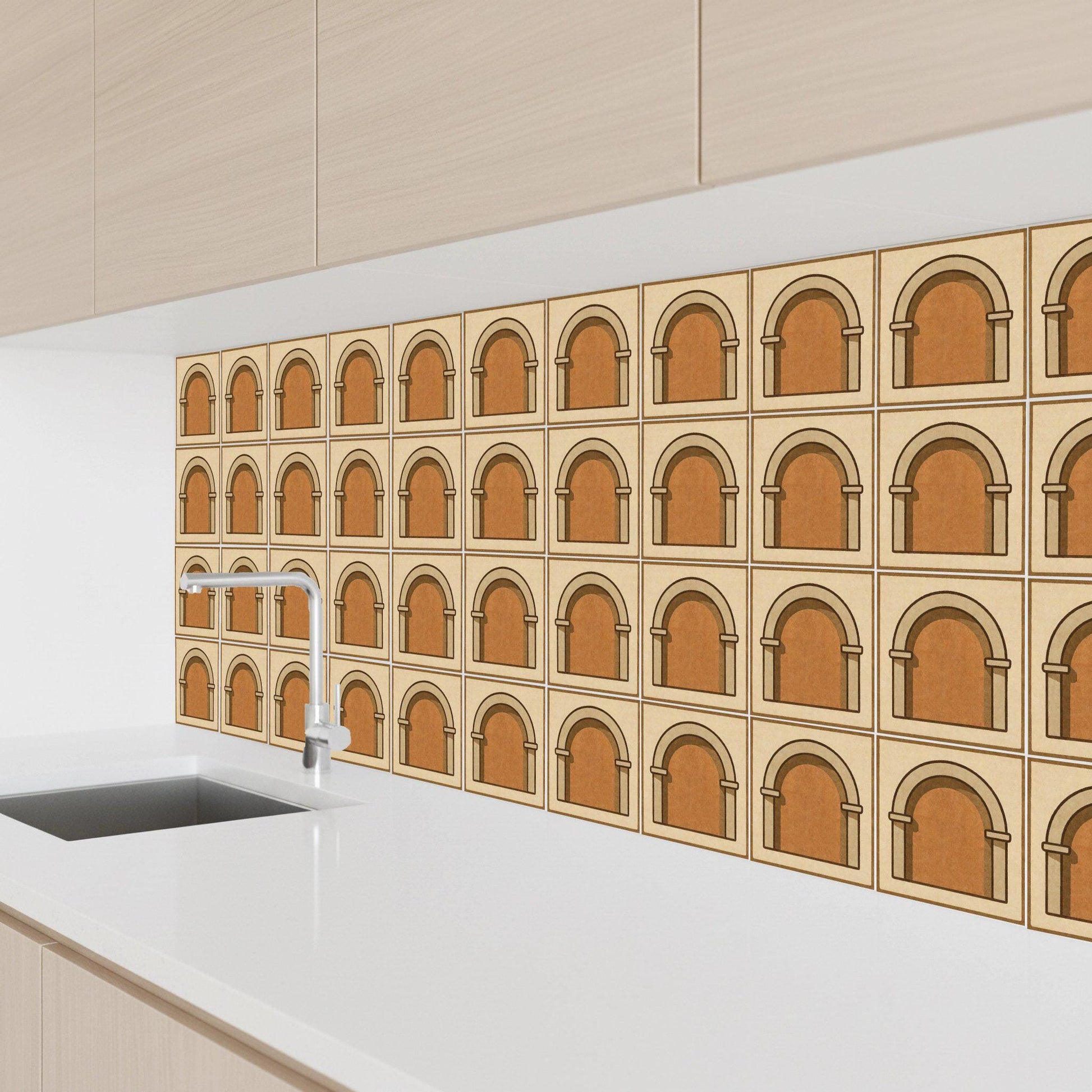 Rome Arch — Landmark Travel Tile Decorative Tile