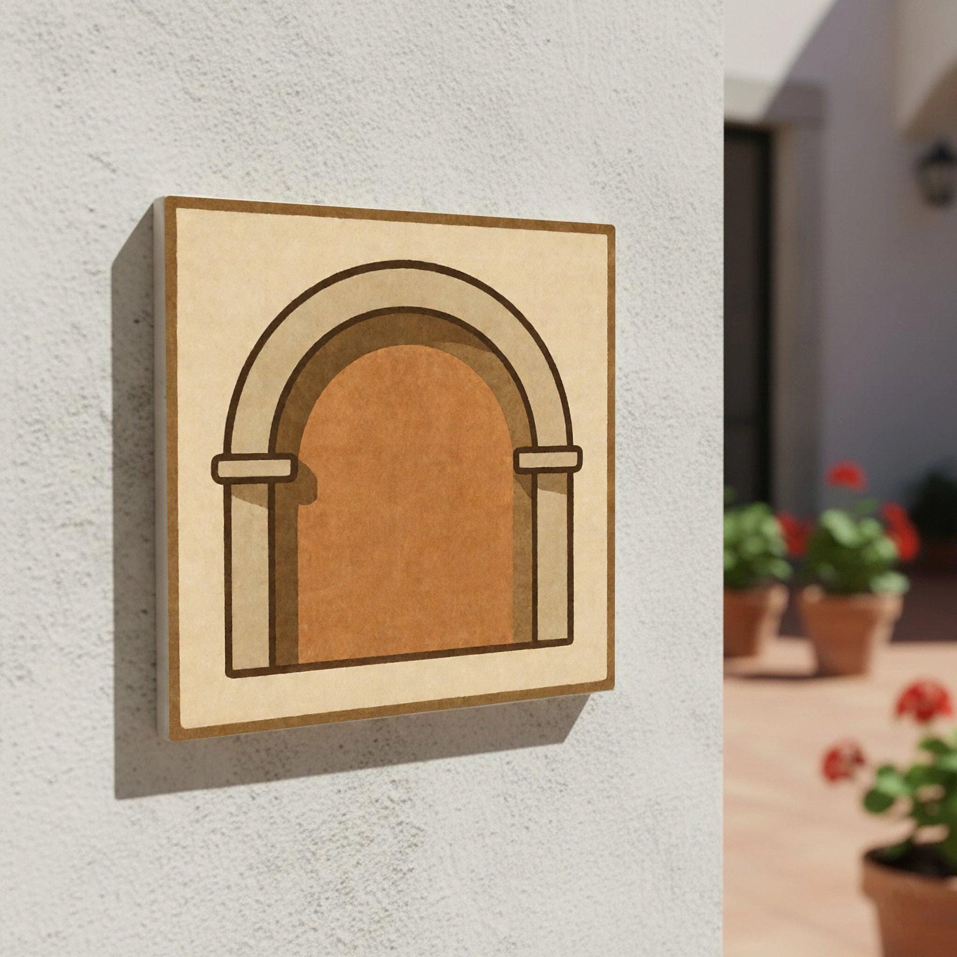Rome Arch — Landmark Travel Tile Decorative Tile