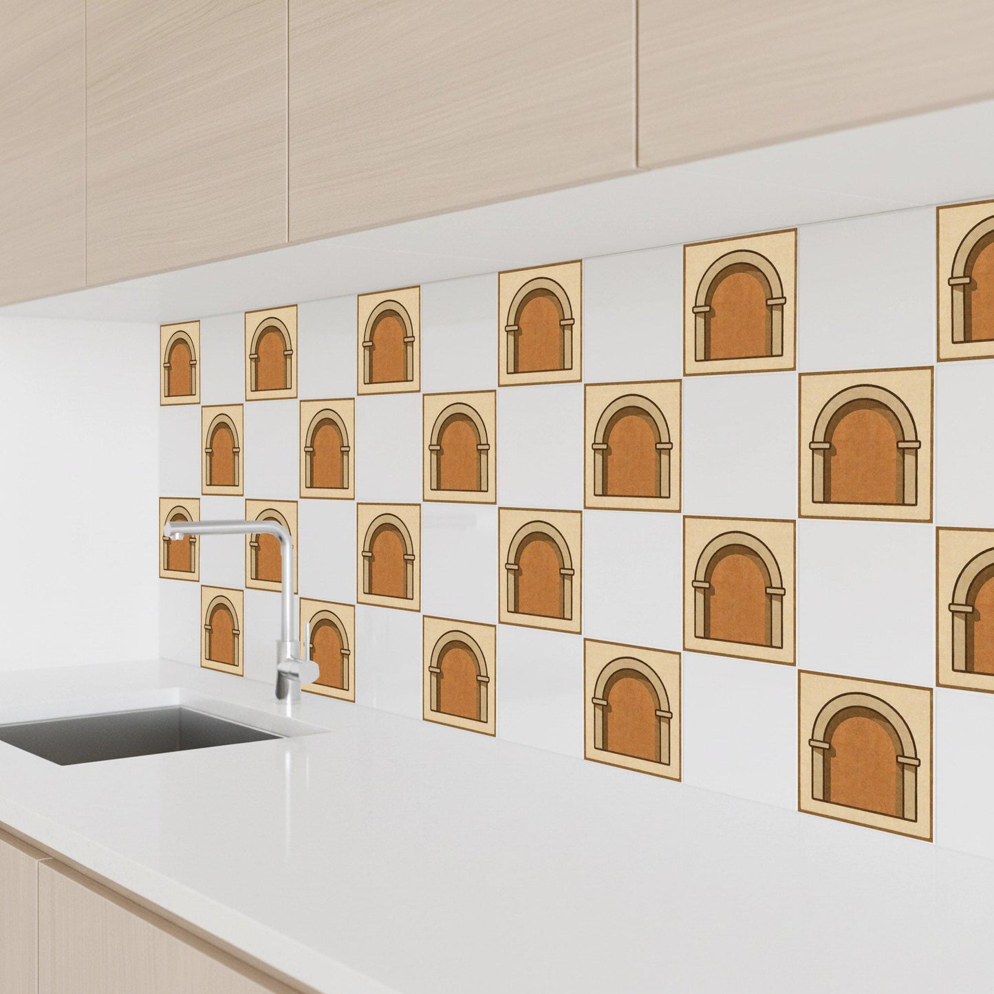 Rome Arch — Landmark Travel Tile Decorative Tile