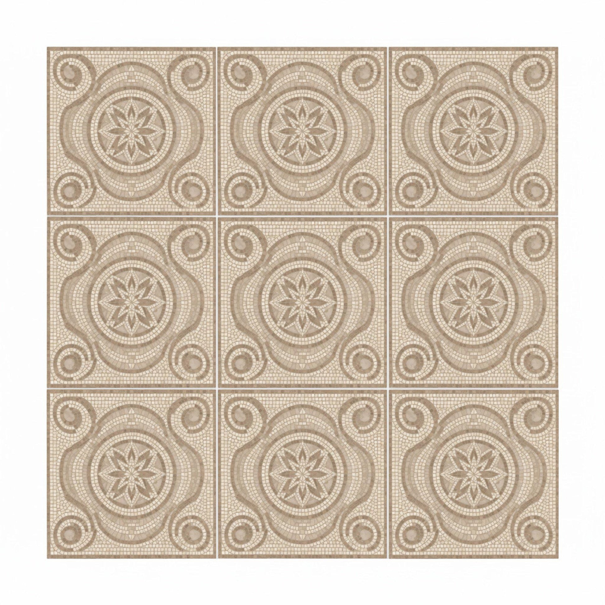 Izmir Mosaico — Piastrella in Ceramica, Motivo Geometrico