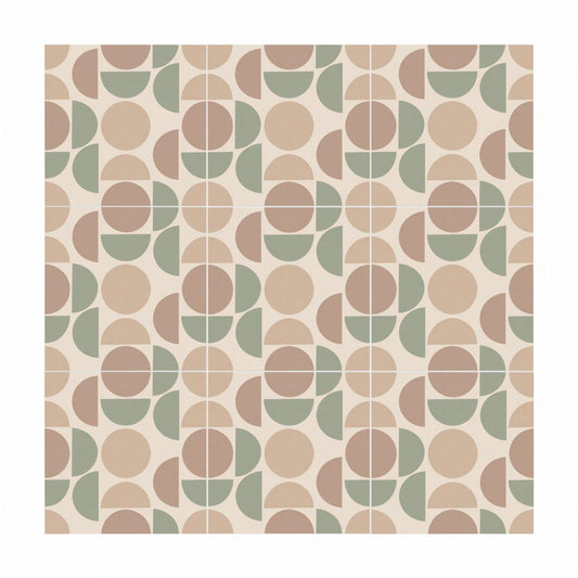 Azulejo Retro 70s geométrico