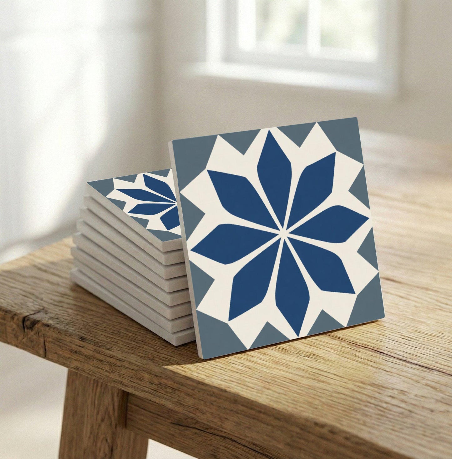 Lille Floreale Geometrico — Piastrella in Ceramica, Motivo Geometrico