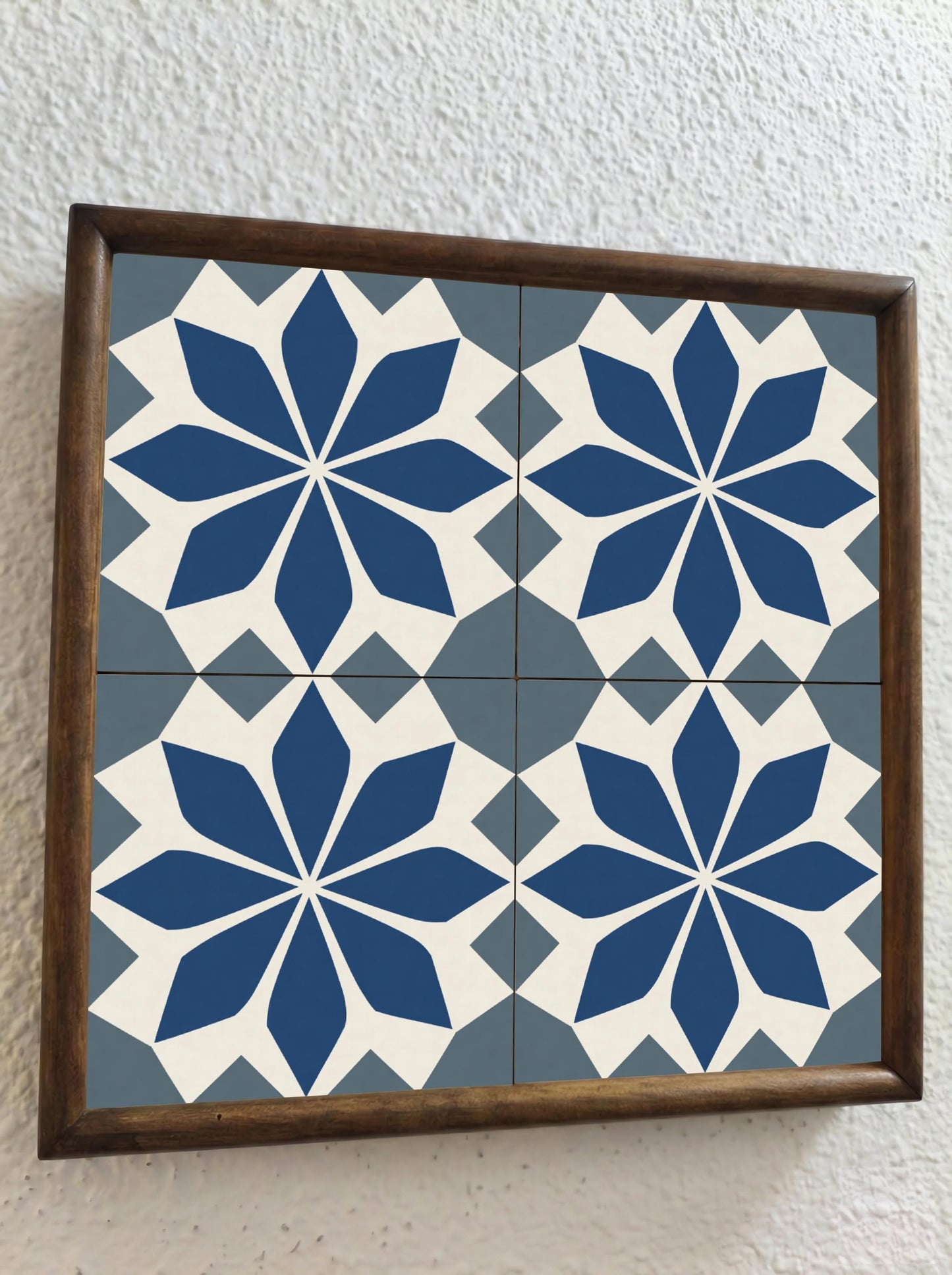 Lille Floreale Geometrico — Piastrella in Ceramica, Motivo Geometrico