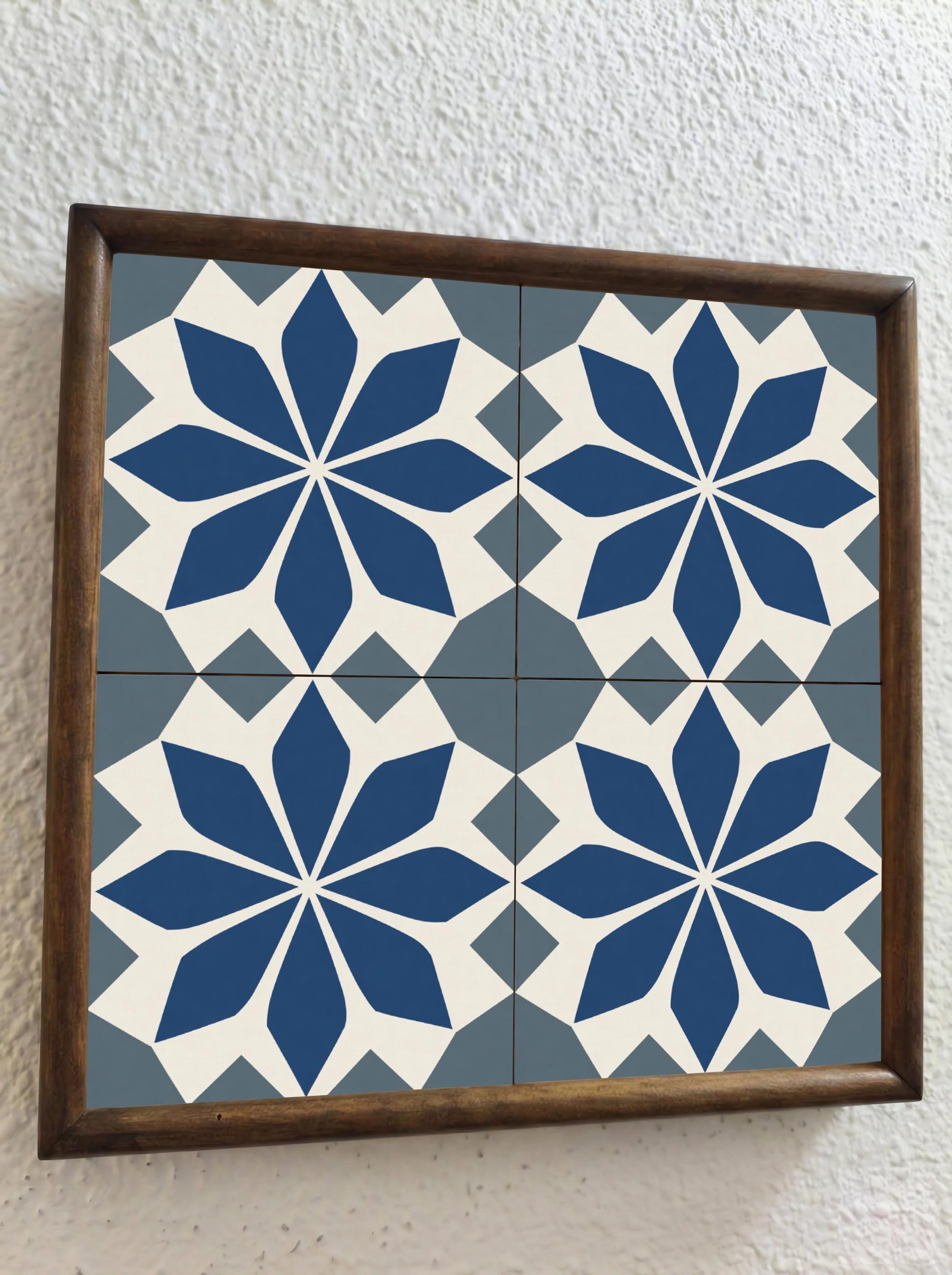 Lille Floreale Geometrico — Piastrella in Ceramica, Motivo Geometrico