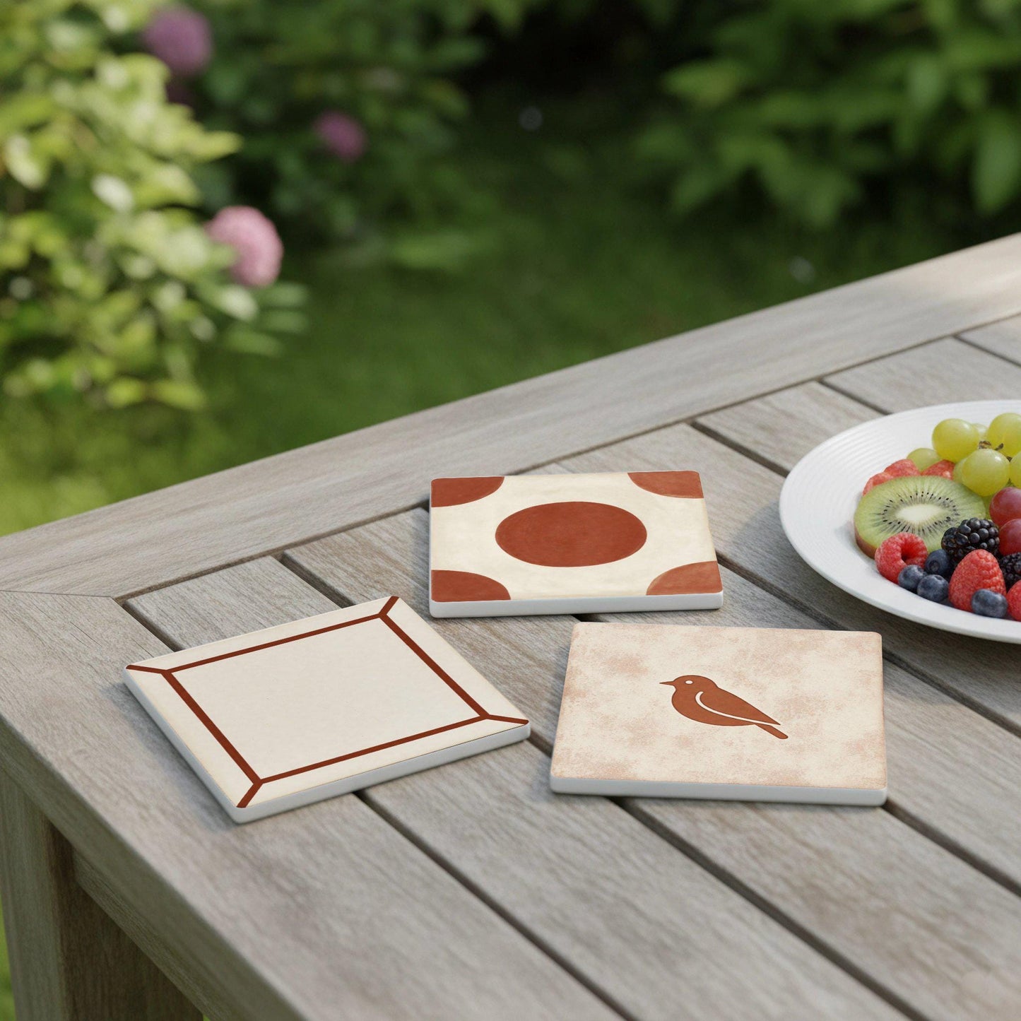 Posavasos Italiana de terracota Roma